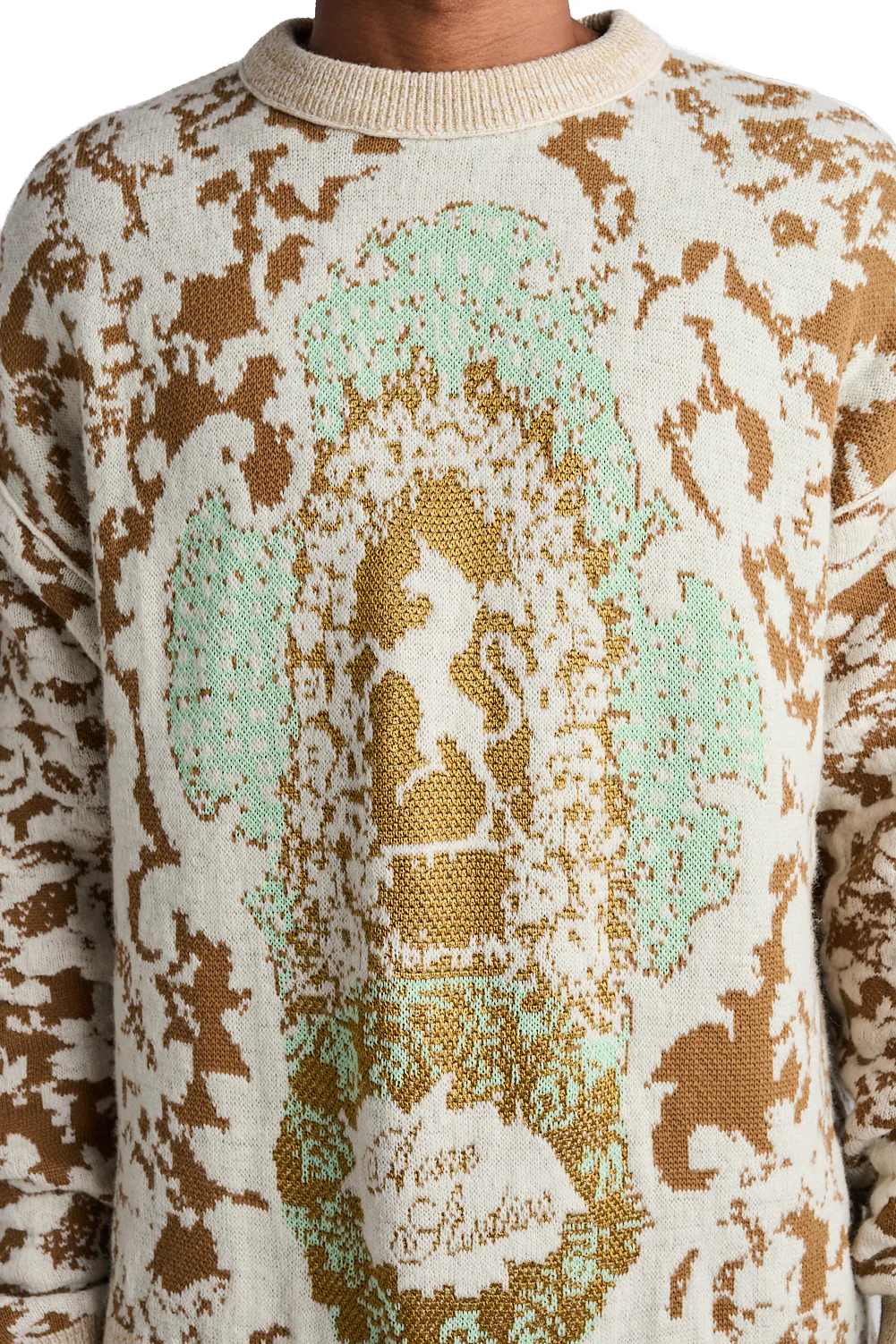 Acne Studios Jade Knit Sweater 'Jade Green/Off White' - Image 4