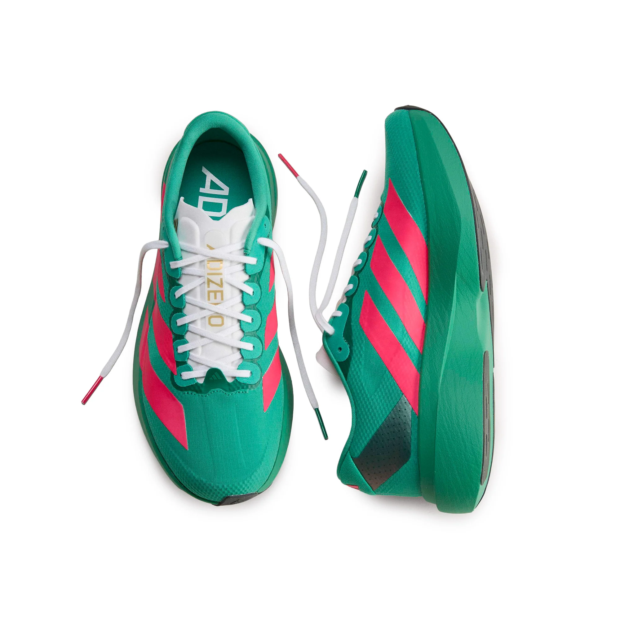 adidas Adizero EVO SL Woven 'Green/Lucid Red' - Image 4