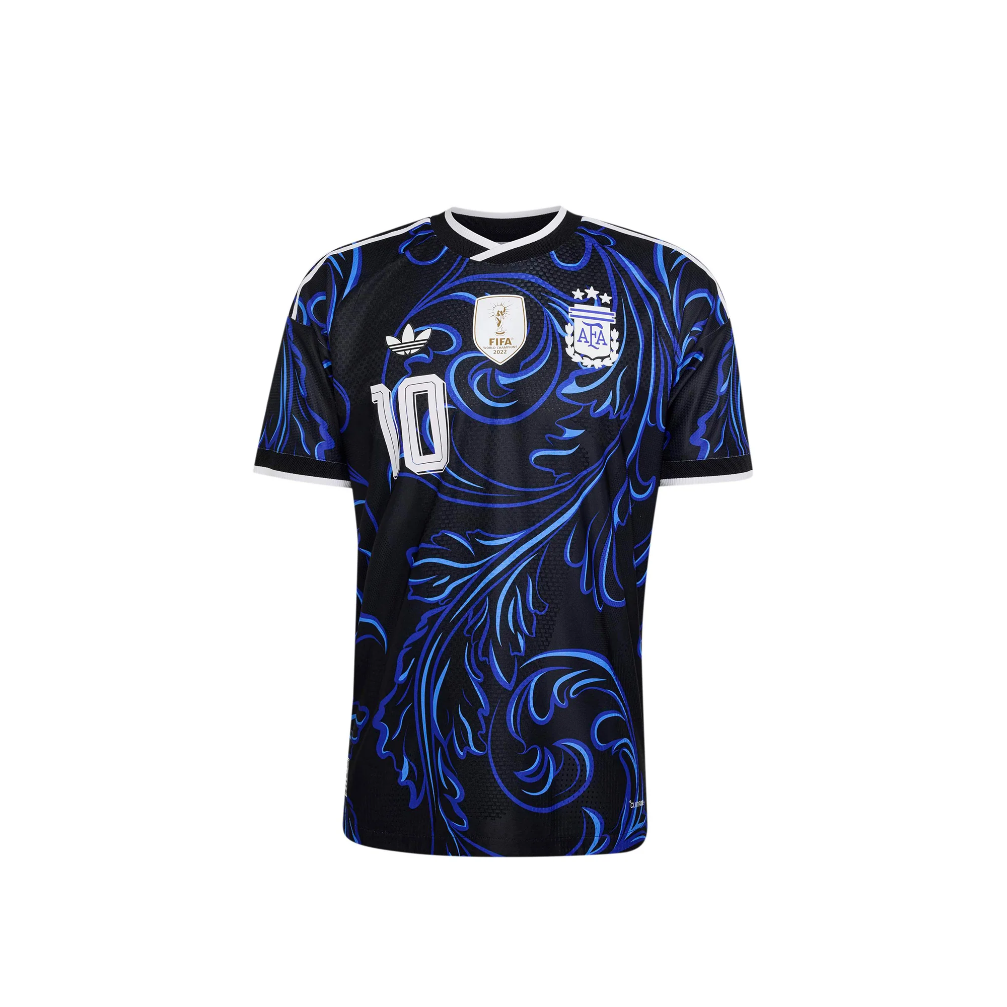 adidas AFA Away Jersey 'Black/Lucid Blue'