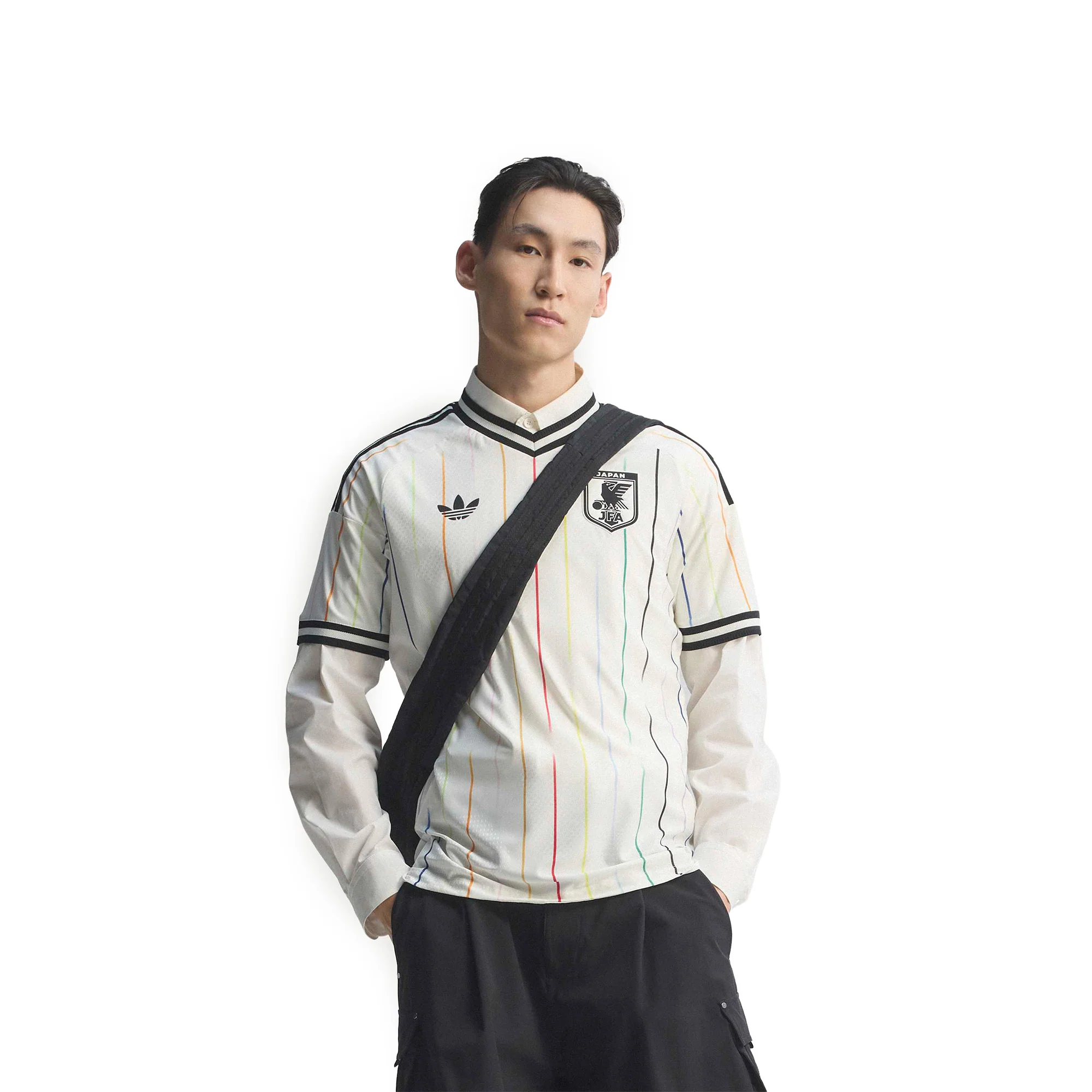 adidas JPA Away Jersey 'White/Black' - Image 3
