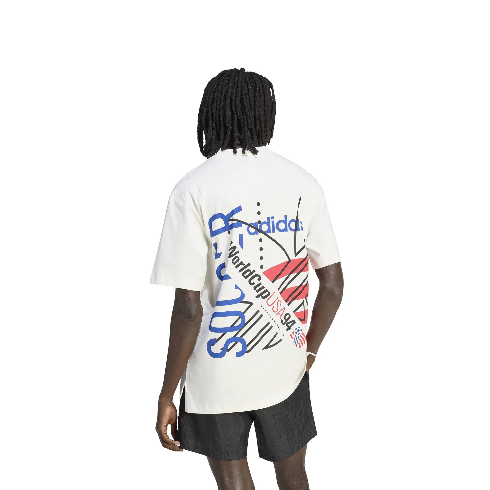adidas USA Tee 'Cloud White' - Image 2
