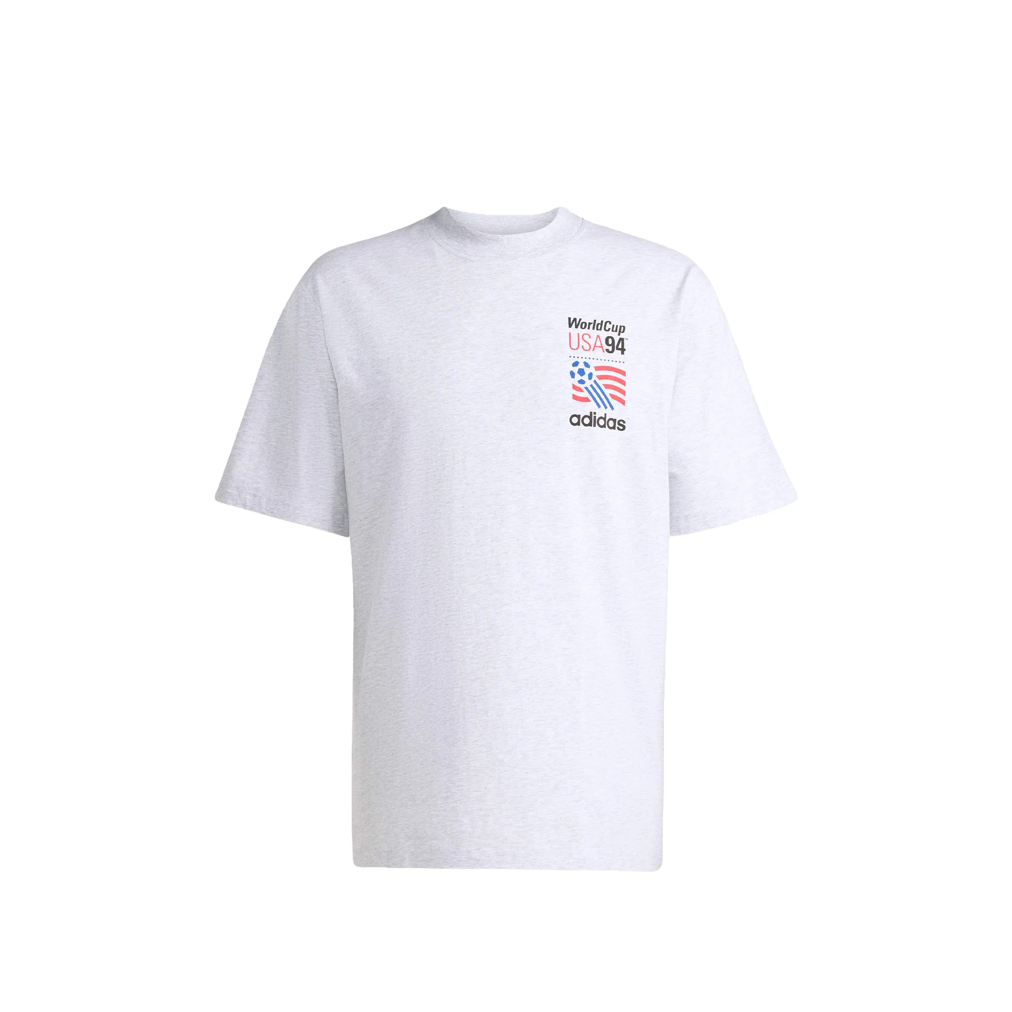 adidas USA Tee 'Heather Grey'