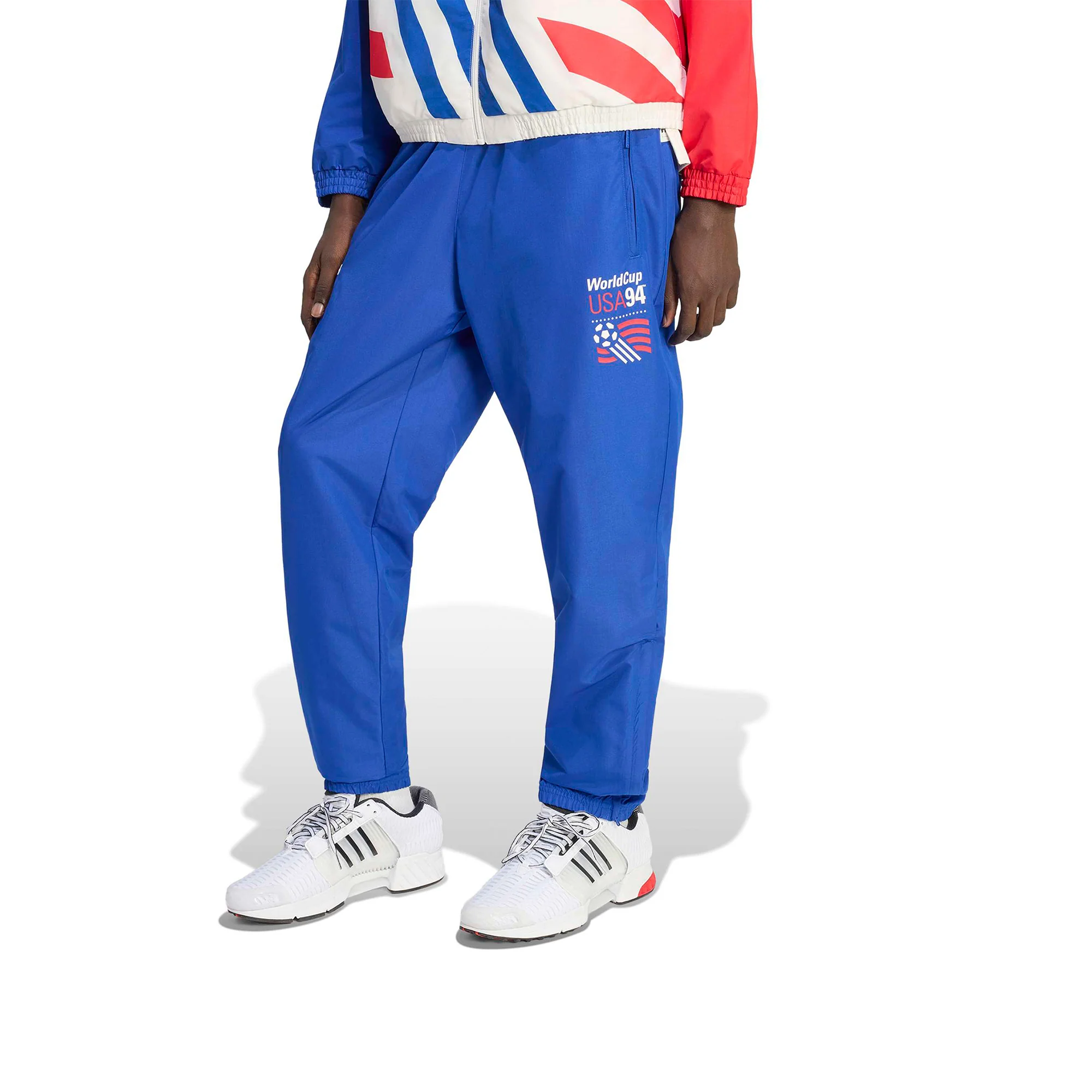 adidas USA Woven Track Pants 'Royal Blue'