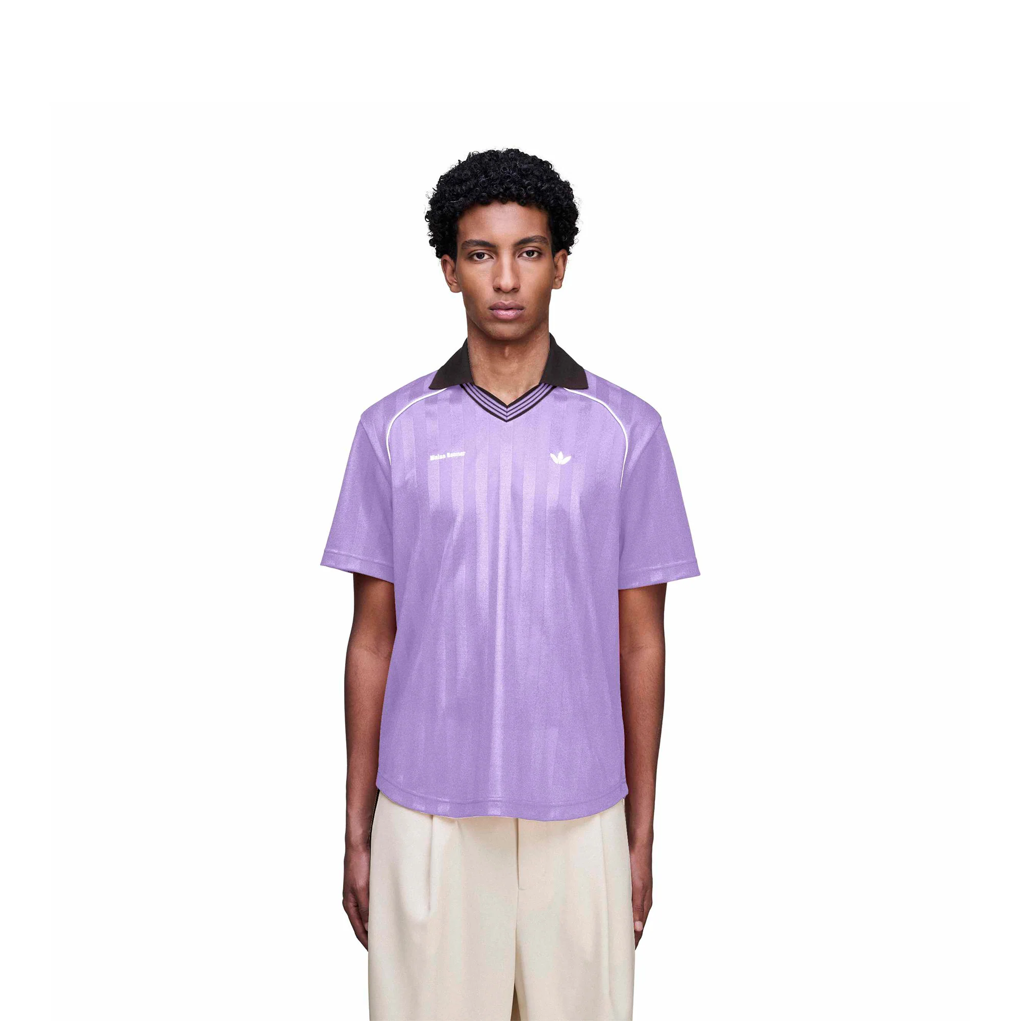 adidas x Wales Bonner Football Shirt 'Purple' - Image 3