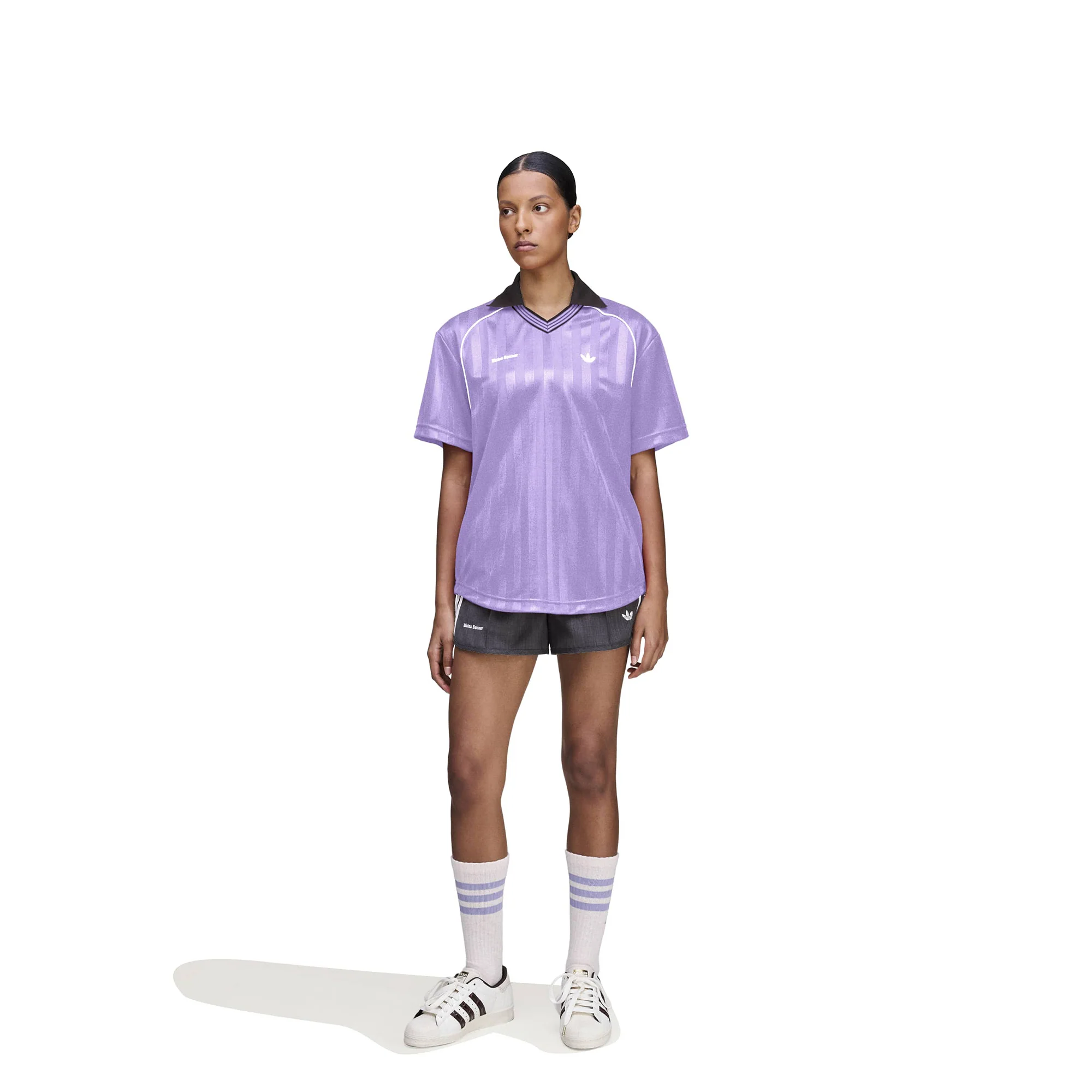 adidas x Wales Bonner Football Shirt 'Purple' - Image 4