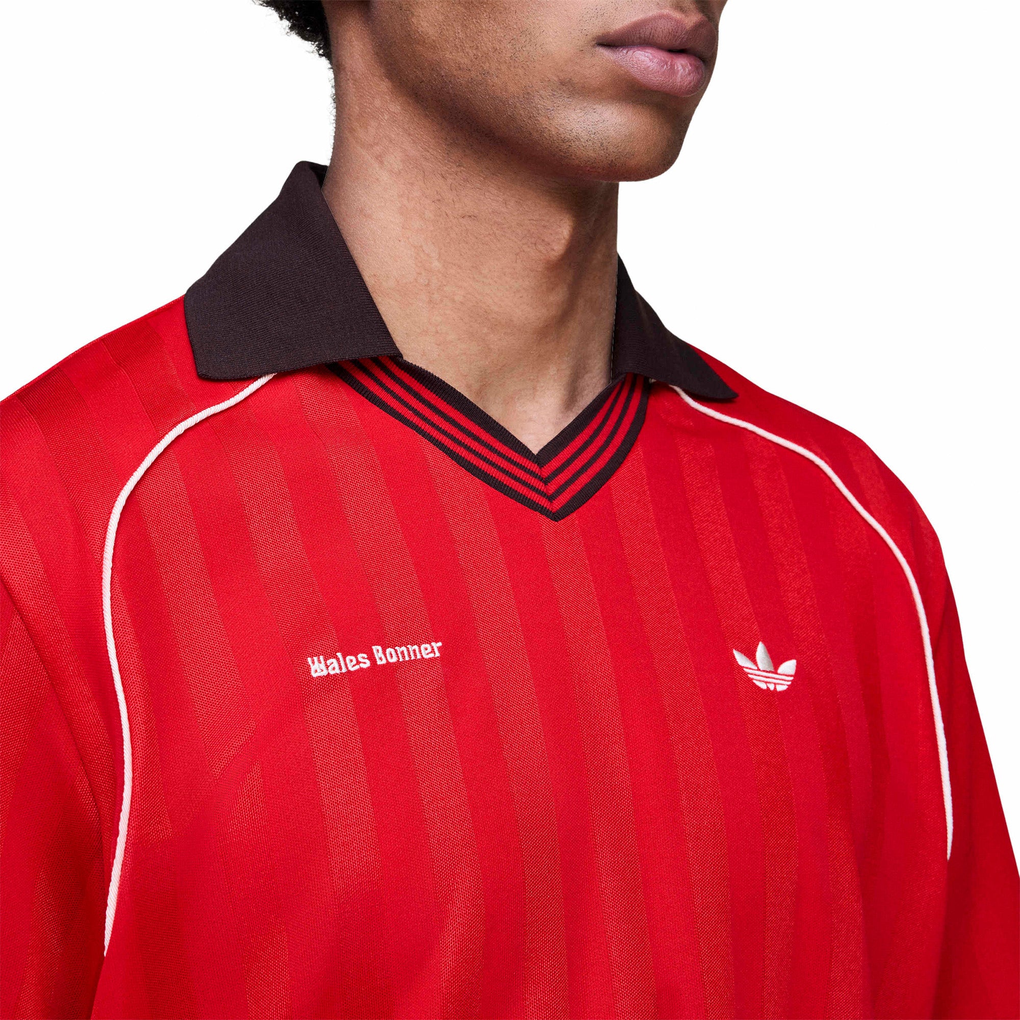 adidas x Wales Bonner Football Shirt 'Scarlet' - Image 5