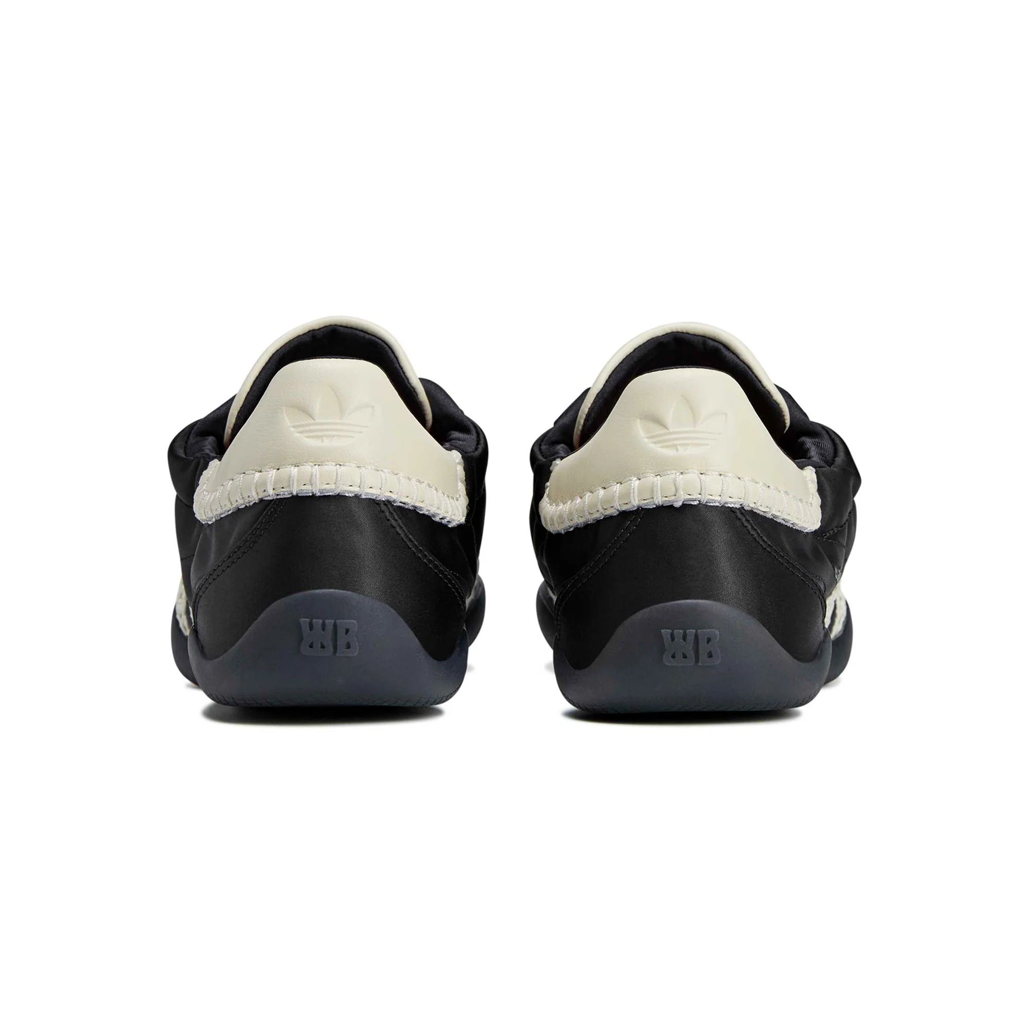 adidas x Wales Bonner Karintha Lo Satin 'Black/Dark Brown' - Image 4