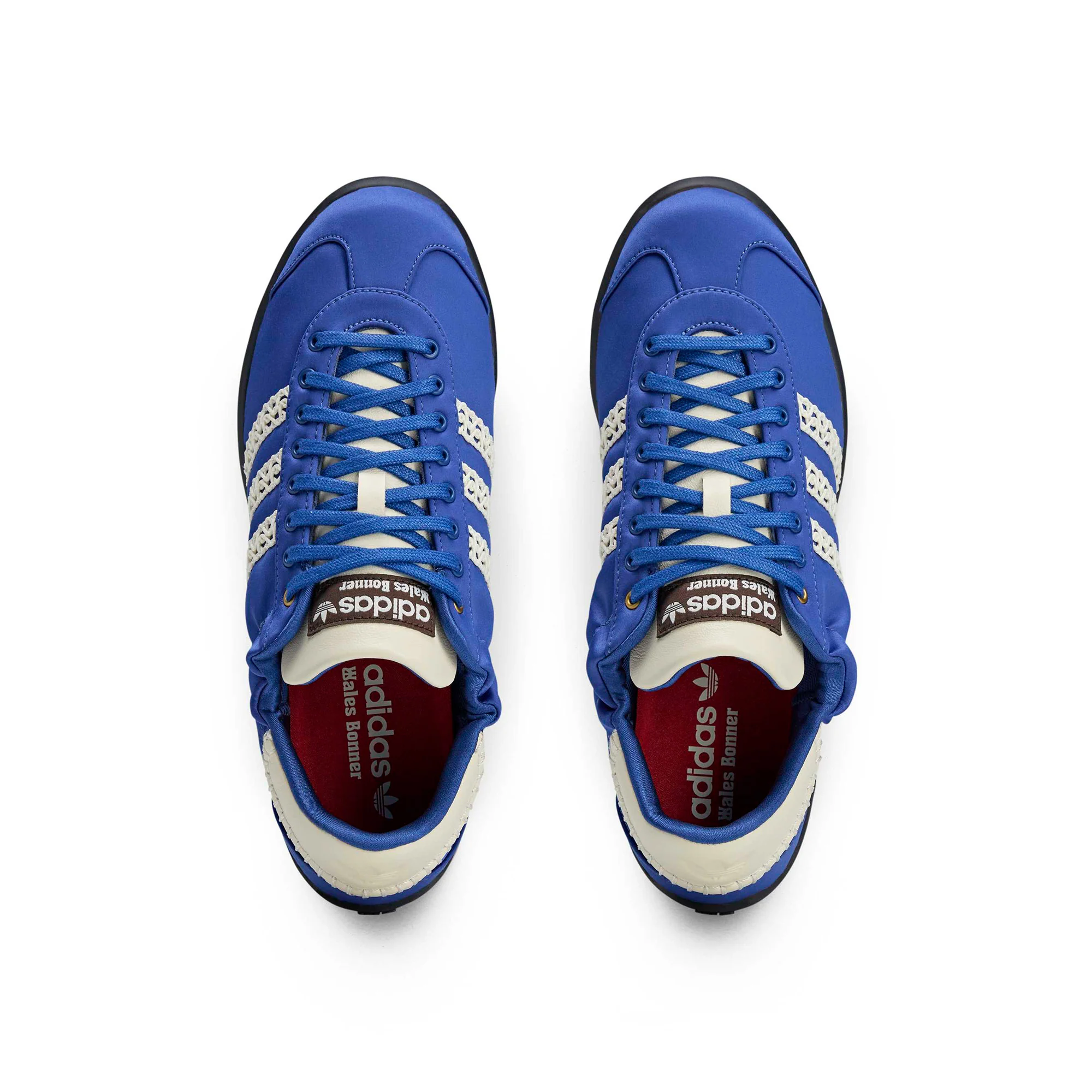 adidas x Wales Bonner Karintha Lo Satin 'Blue' - Image 3