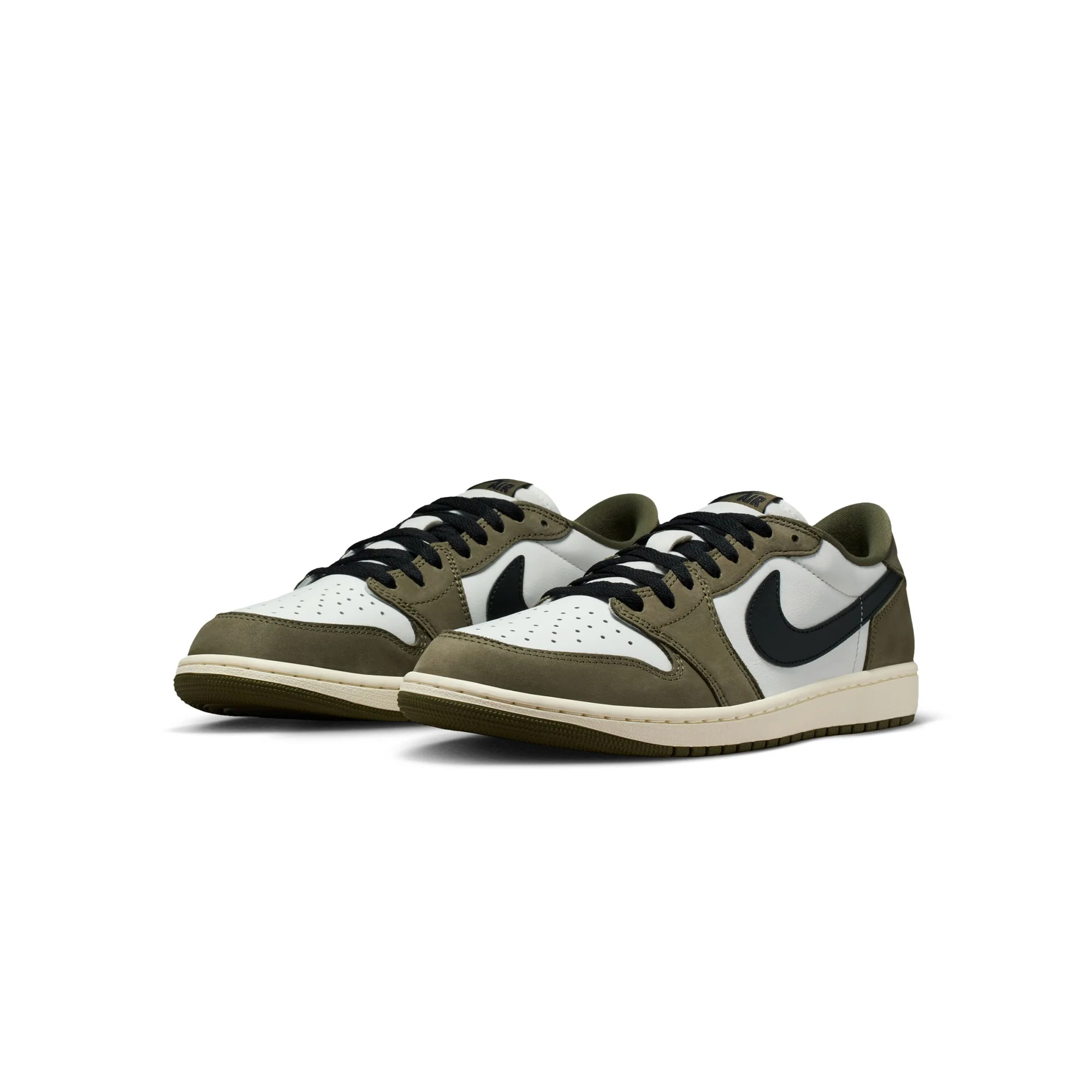 Air Jordan 1 Retro Low 'Medium Olive/Black/Summit White' - Image 2