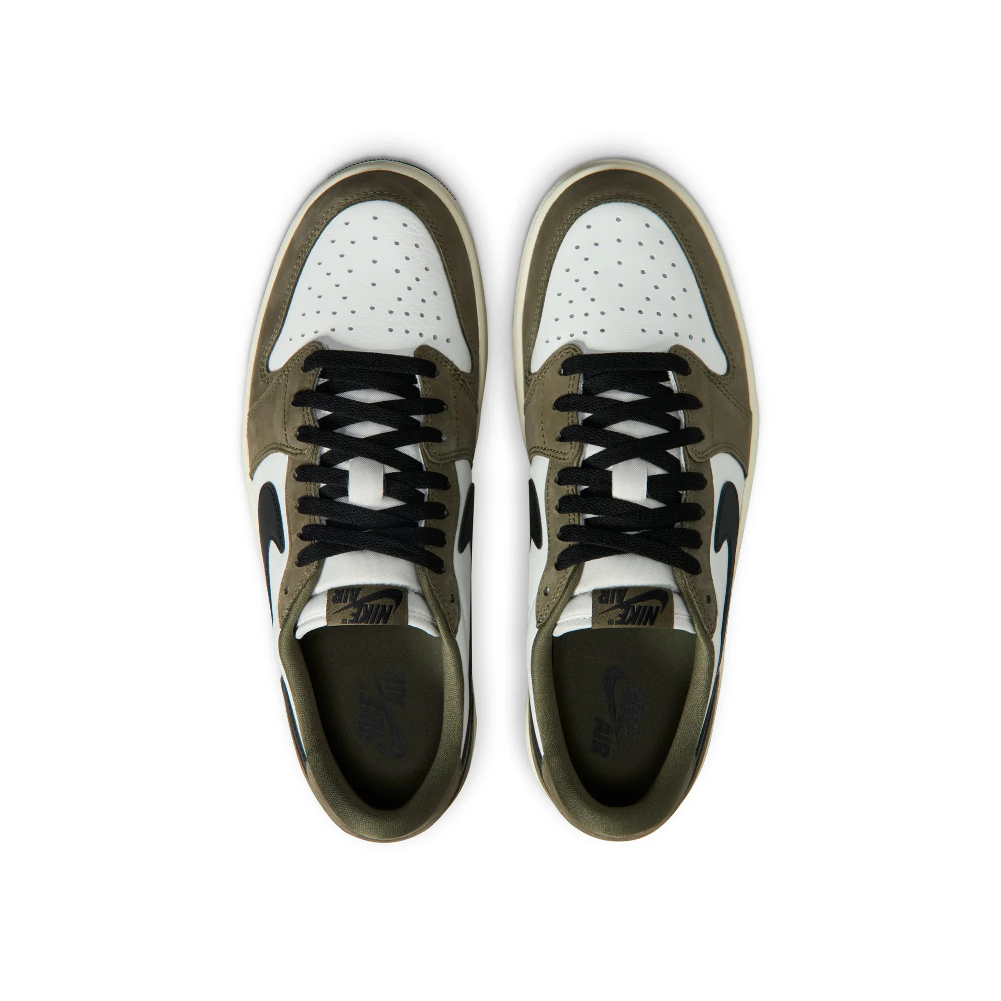 Air Jordan 1 Retro Low 'Medium Olive/Black/Summit White' - Image 3