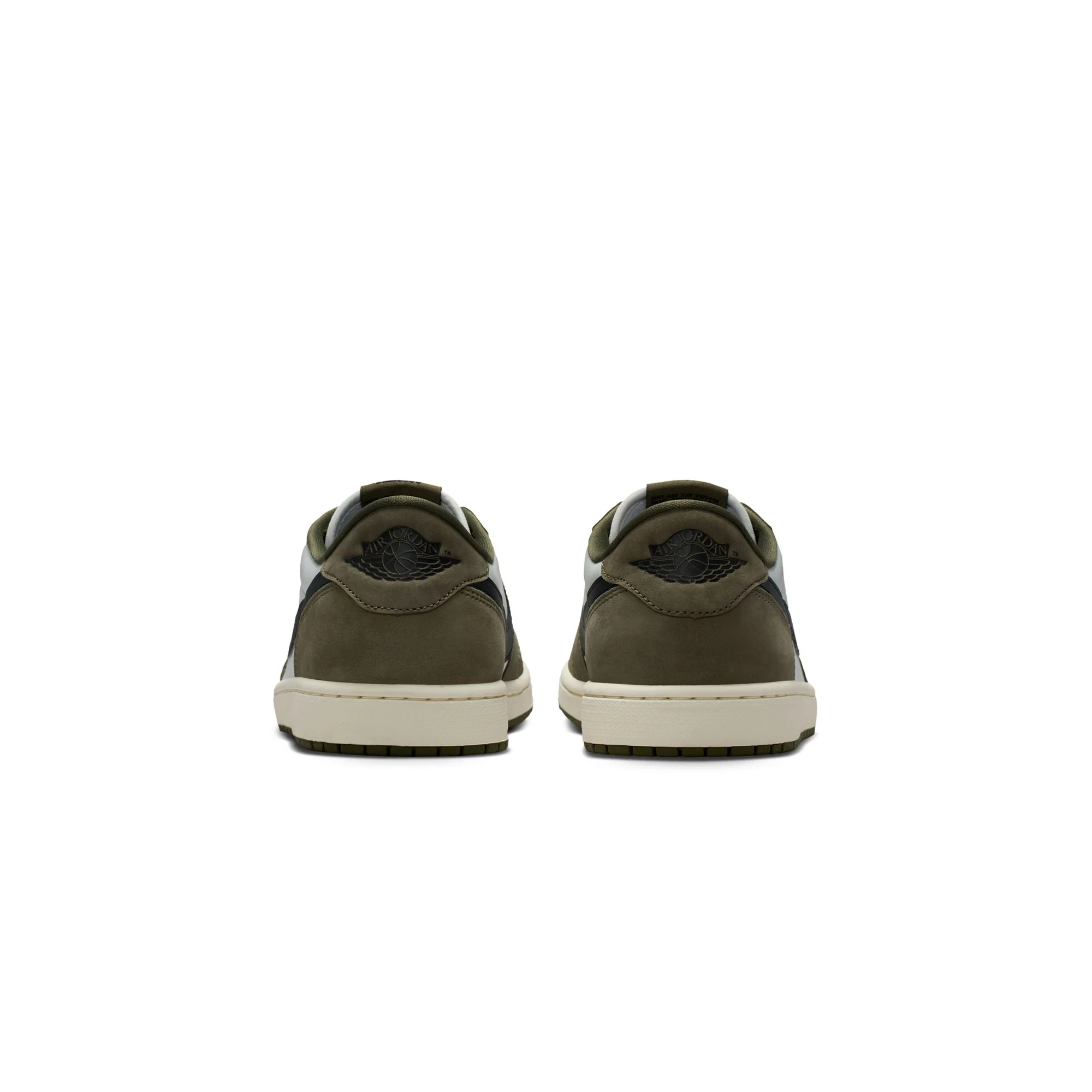 Air Jordan 1 Retro Low 'Medium Olive/Black/Summit White' - Image 4