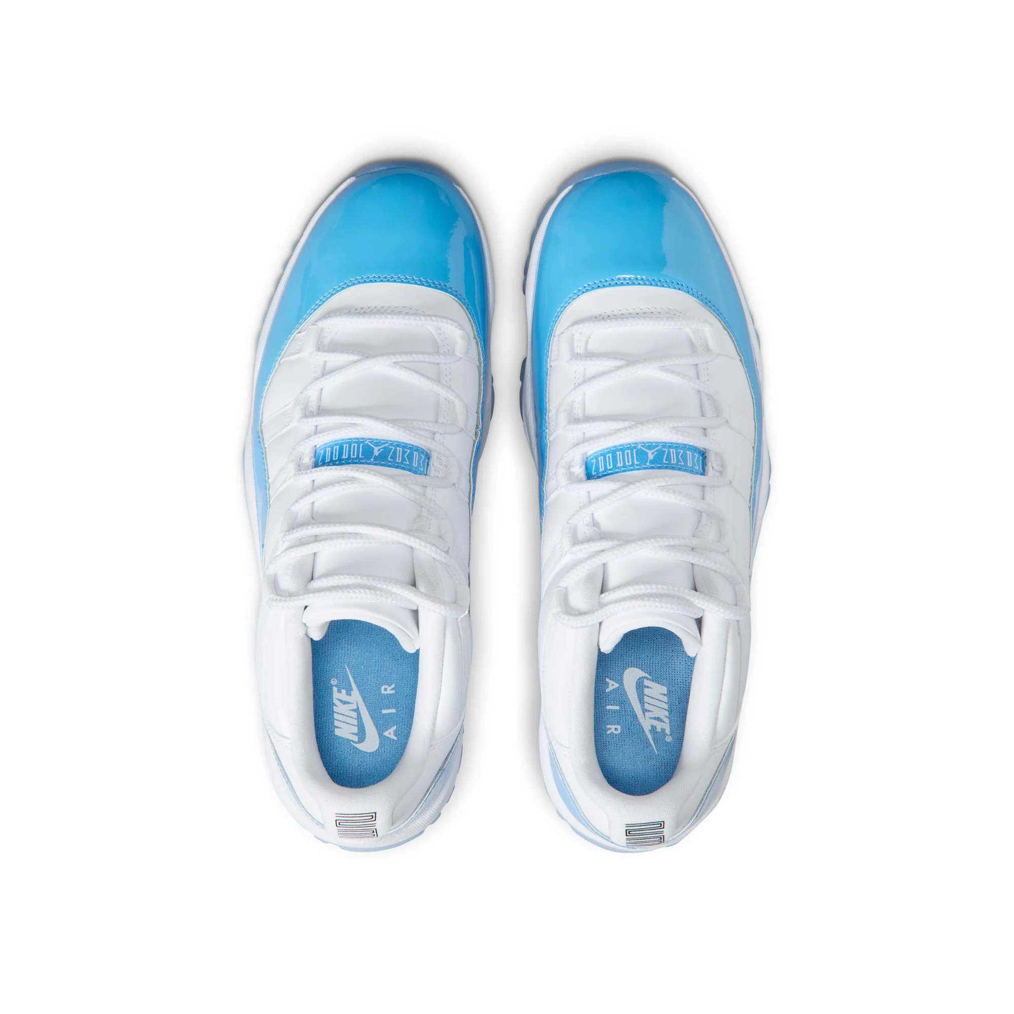 Air Jordan 11 Retro Low 'White/University Blue' - Image 3