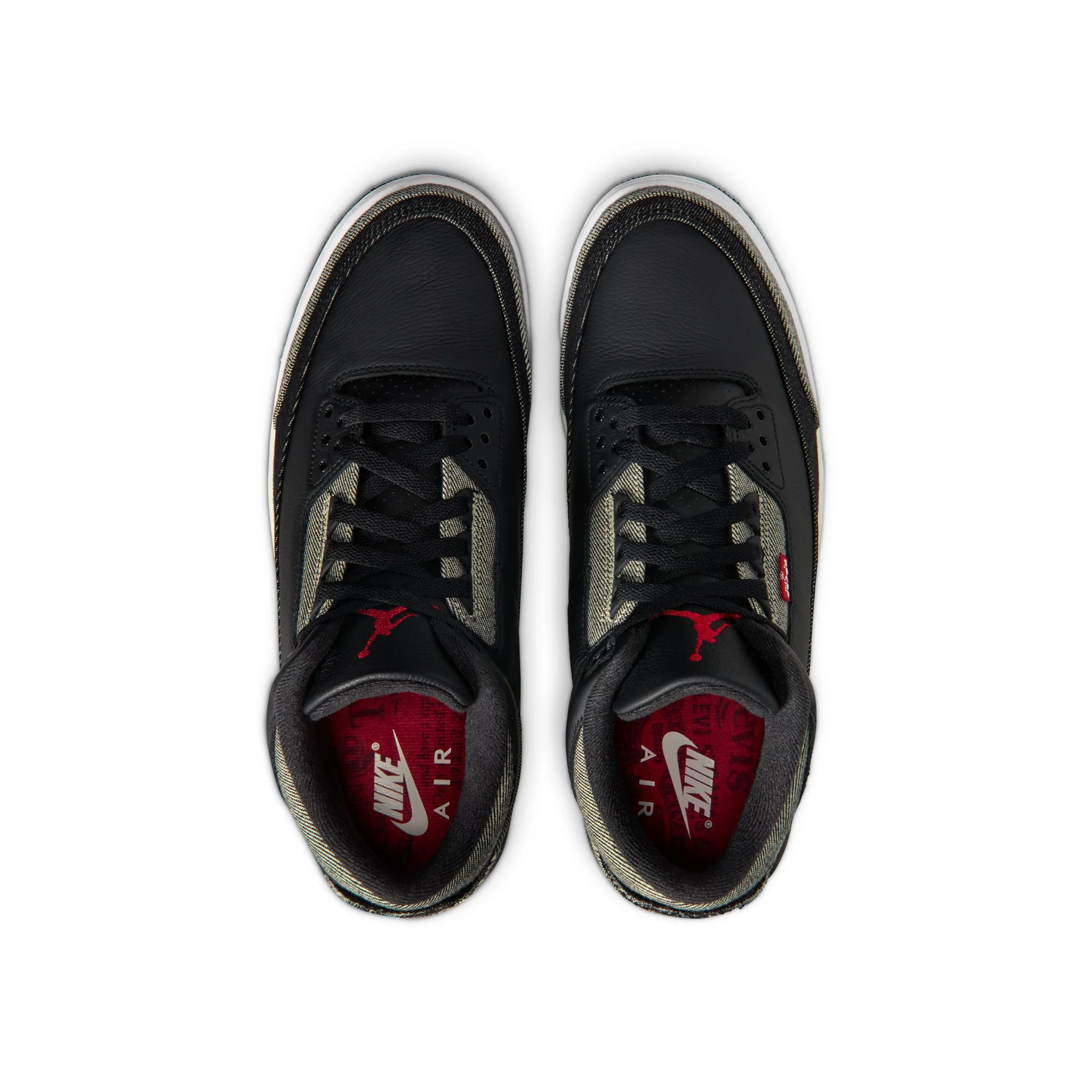 Air Jordan 3 Levis 'Black' - Image 3