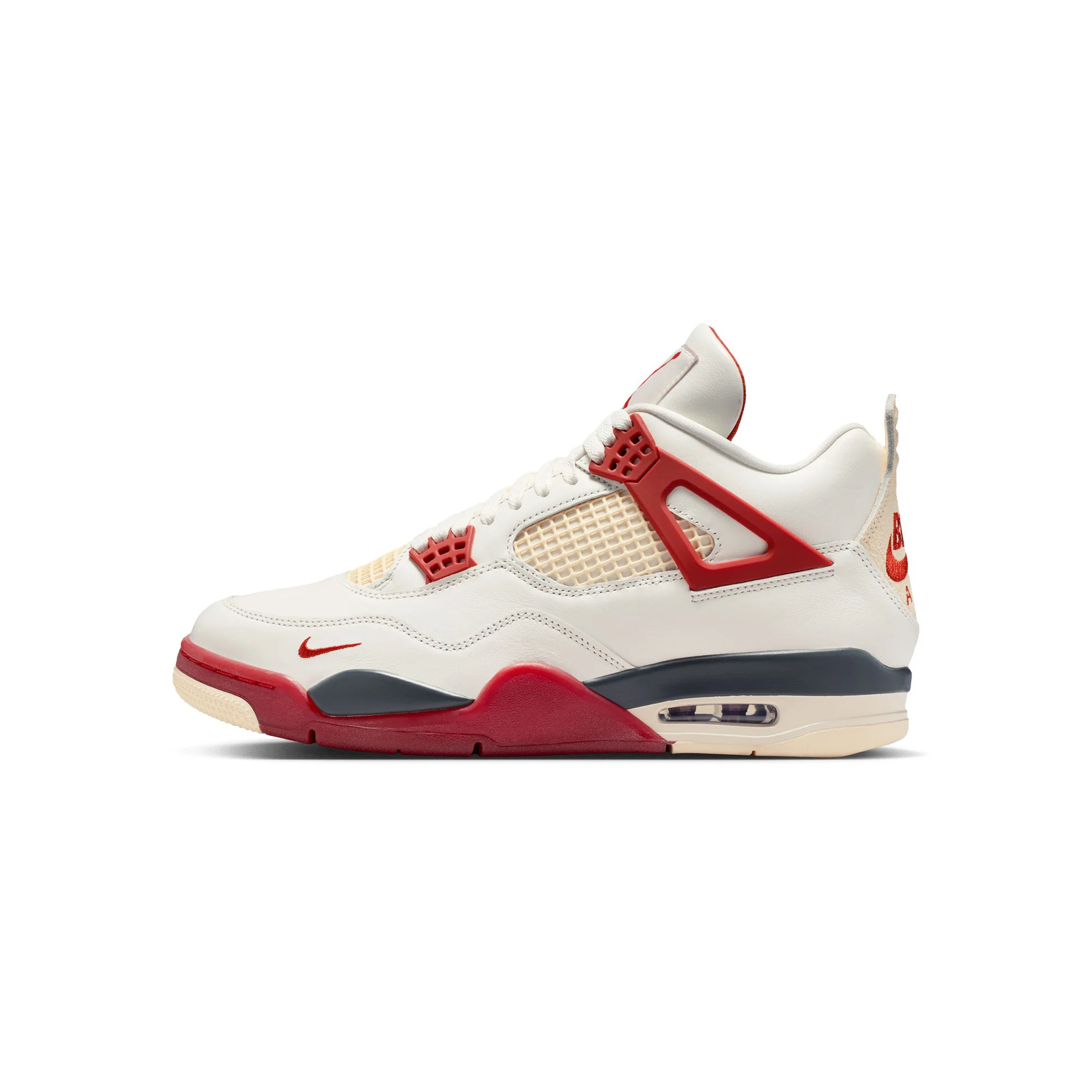 Air Jordan 4 BIKE AIR 'Sail/Cinnabar'