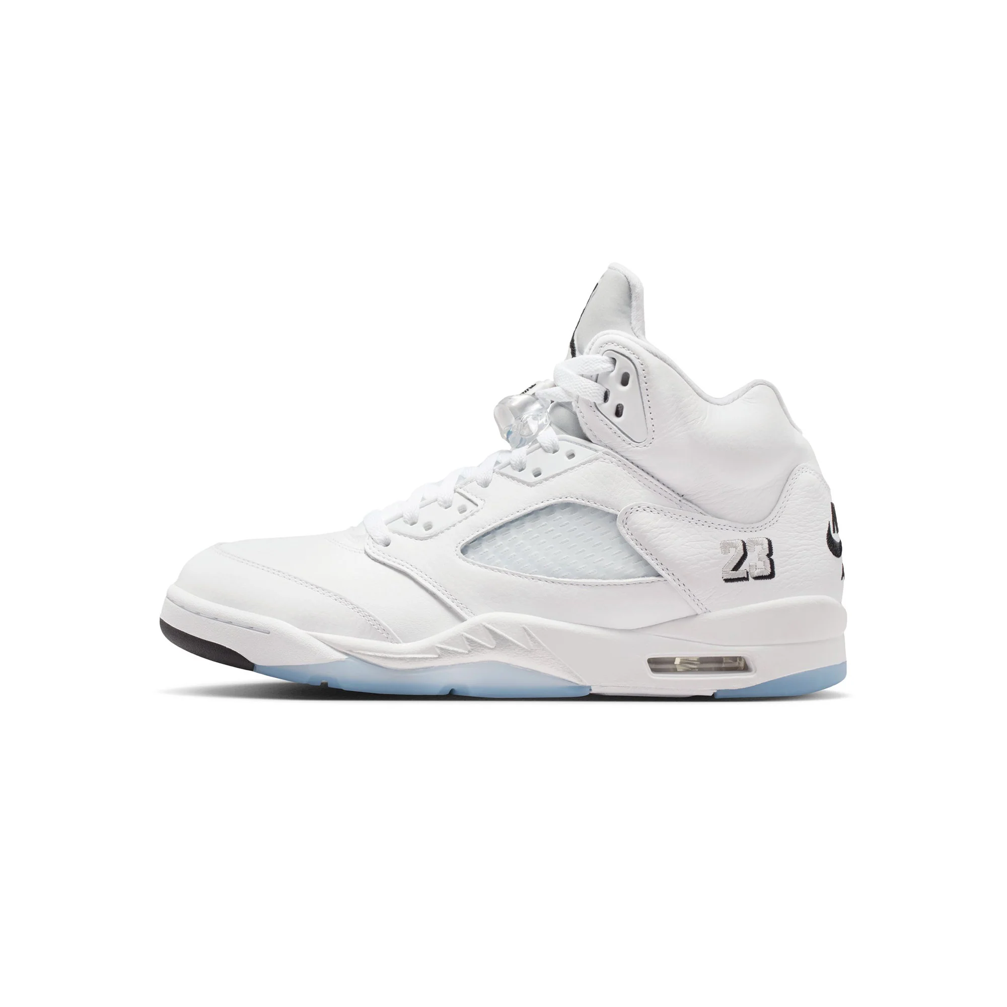 Air Jordan 5 Retro 'White/Black/Metallic Silver'