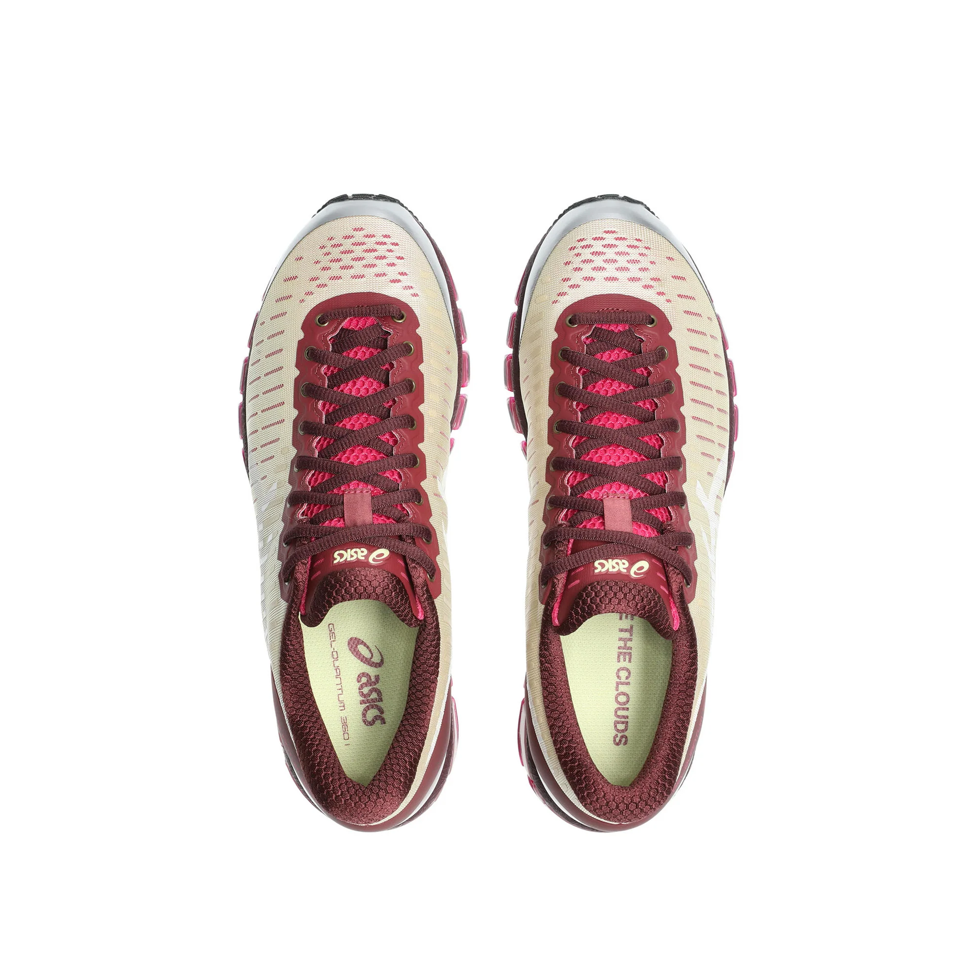 Asics x Above the Clouds Gel-Quantum 360 I 'Soft Yellow/Brisket Red' - Image 3