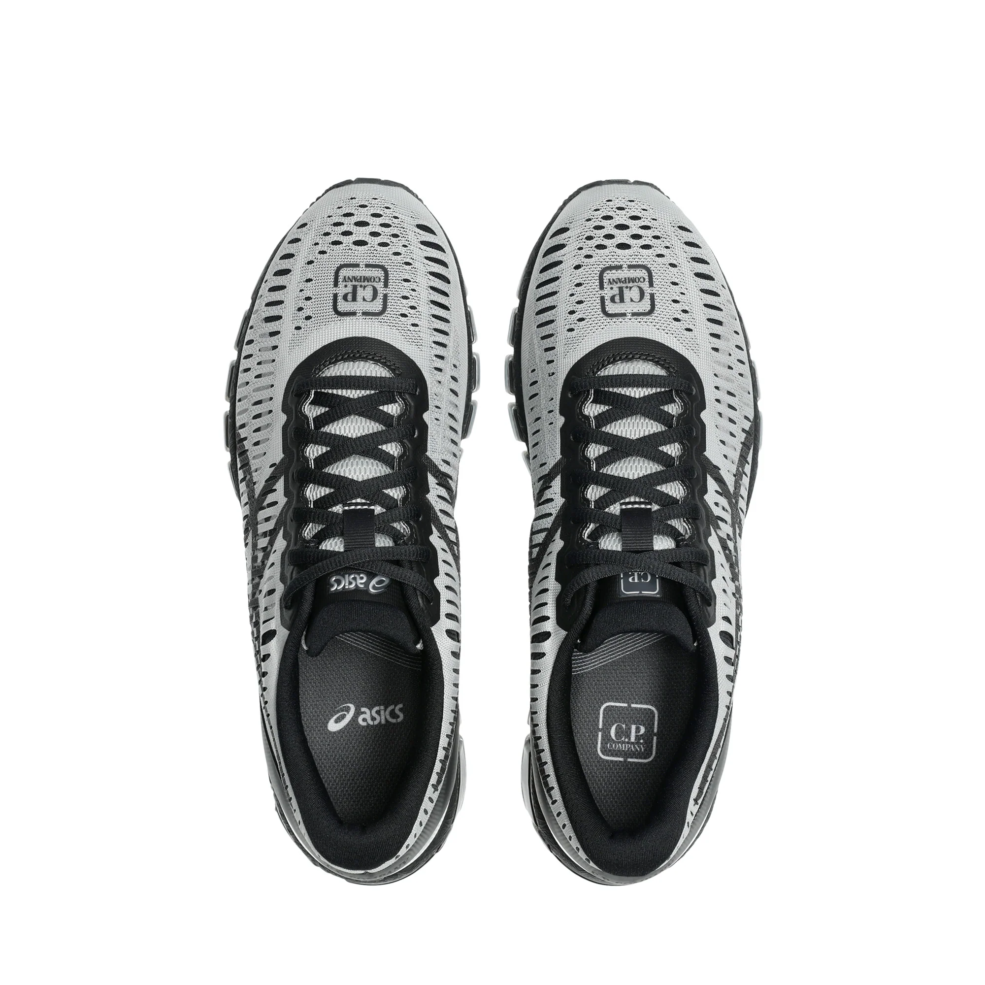 Asics x CP Company Gel-Quantum 360 'Pure Silver/Caviar' - Image 3
