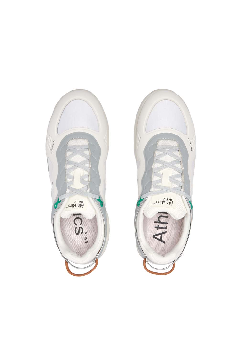 Athletics ONE.2 Shoes 'White/Formal Grey' - Image 3