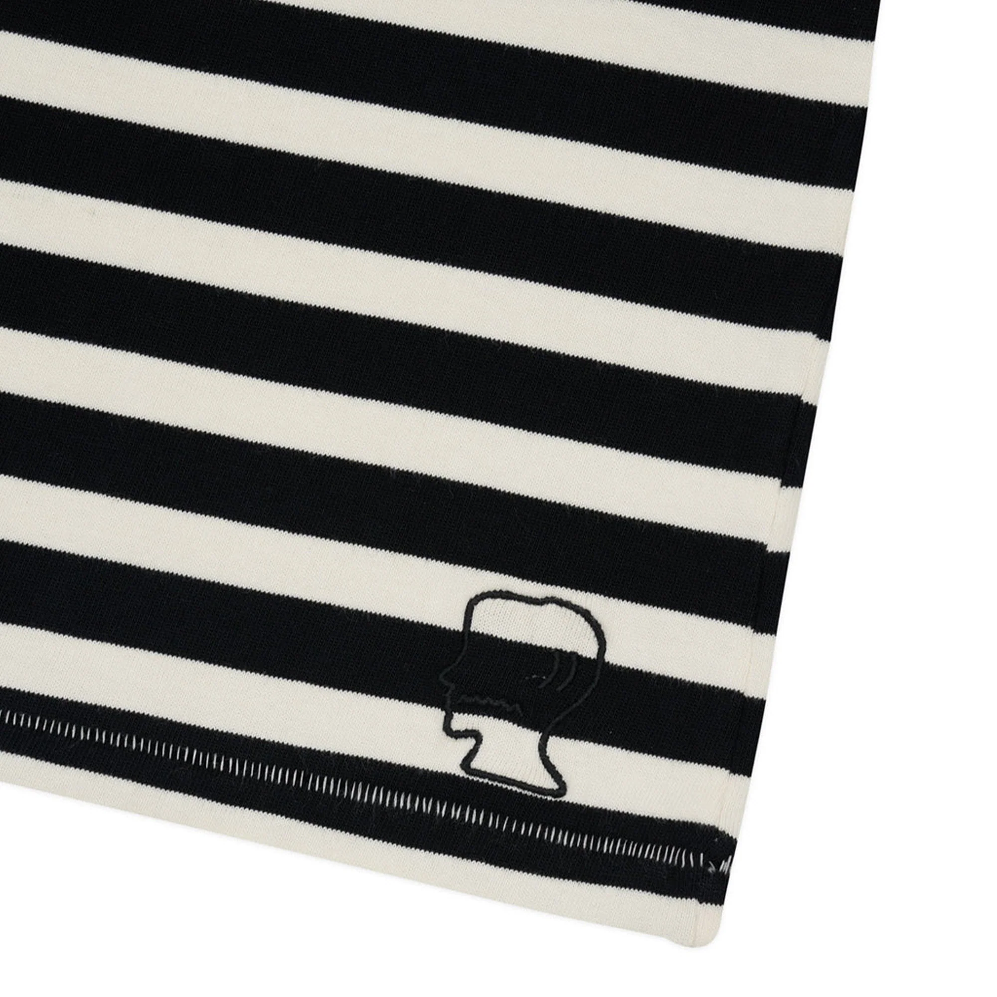 Brain Dead Heavyweight Stripe Tee 'Black' - Image 3