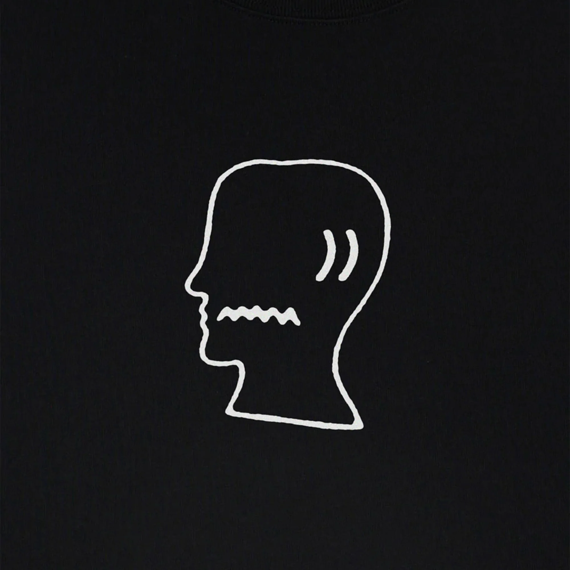 Brain Dead Logohead Tee 'Black' - Image 3