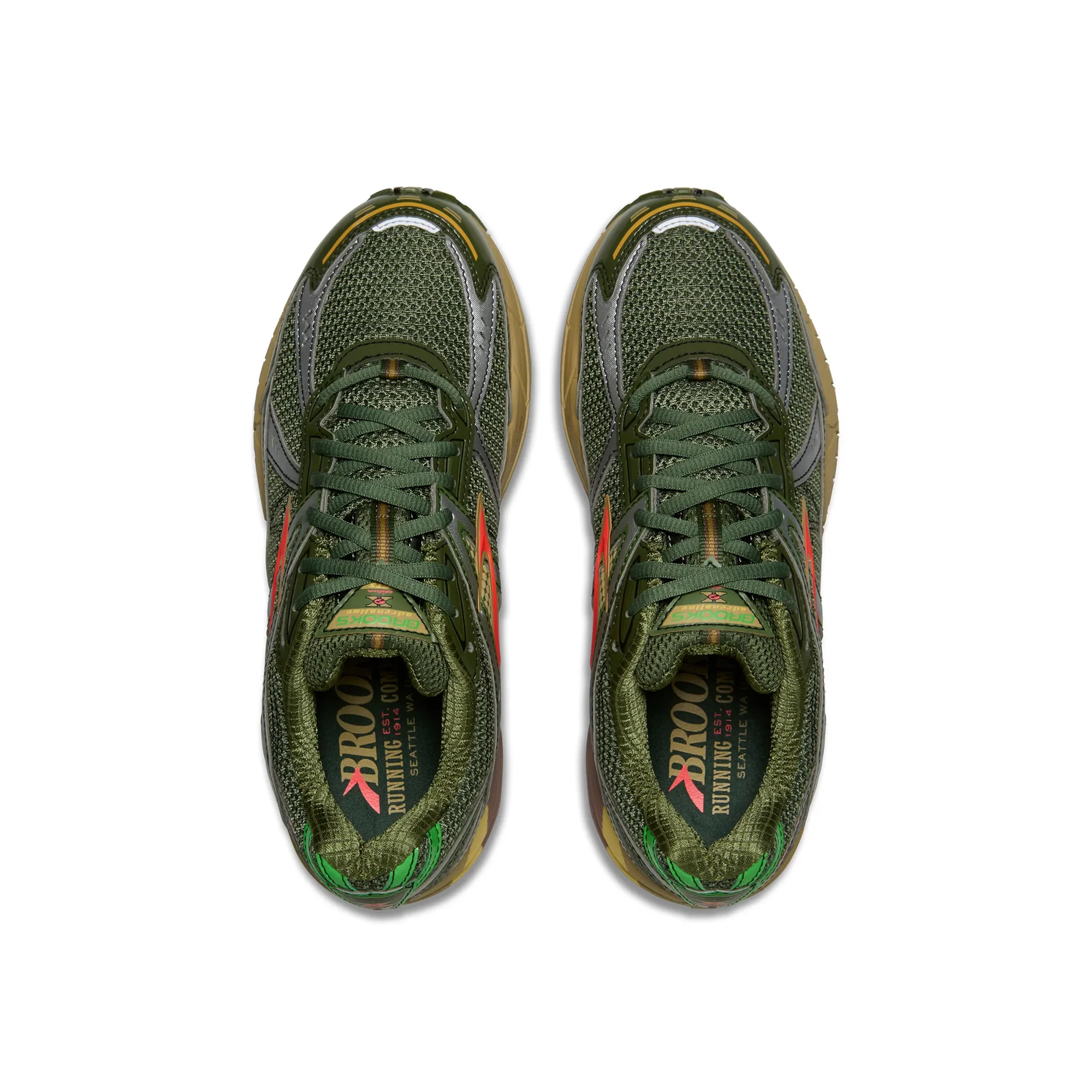 Brooks Adrenaline GTS 10 'Bronze Green/Raffia' - Image 3