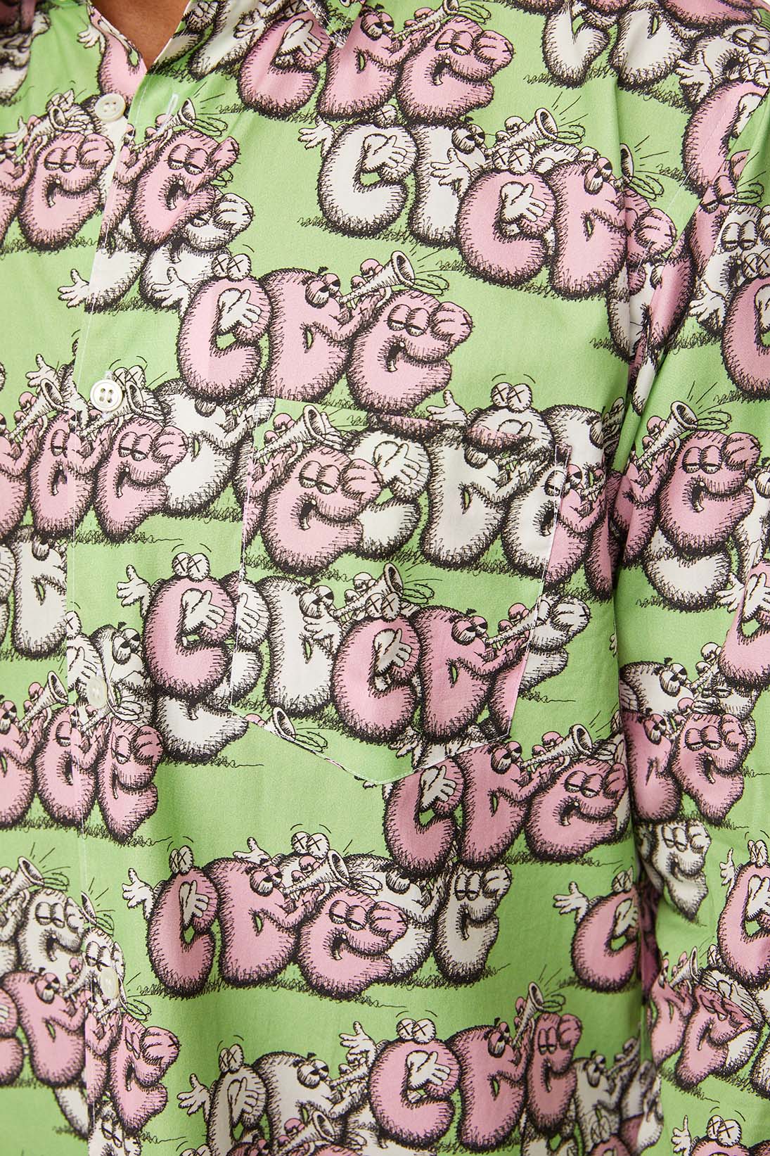 Comme Des Garçons Kaws Shirt Print G 'Multi' - Image 4