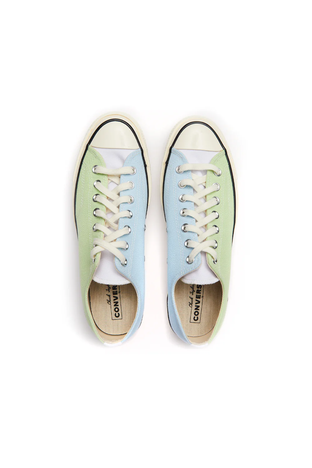 Converse CT70 Low Three Color Canvas - 'Chambray Blue/Spring Gr' - Image 3