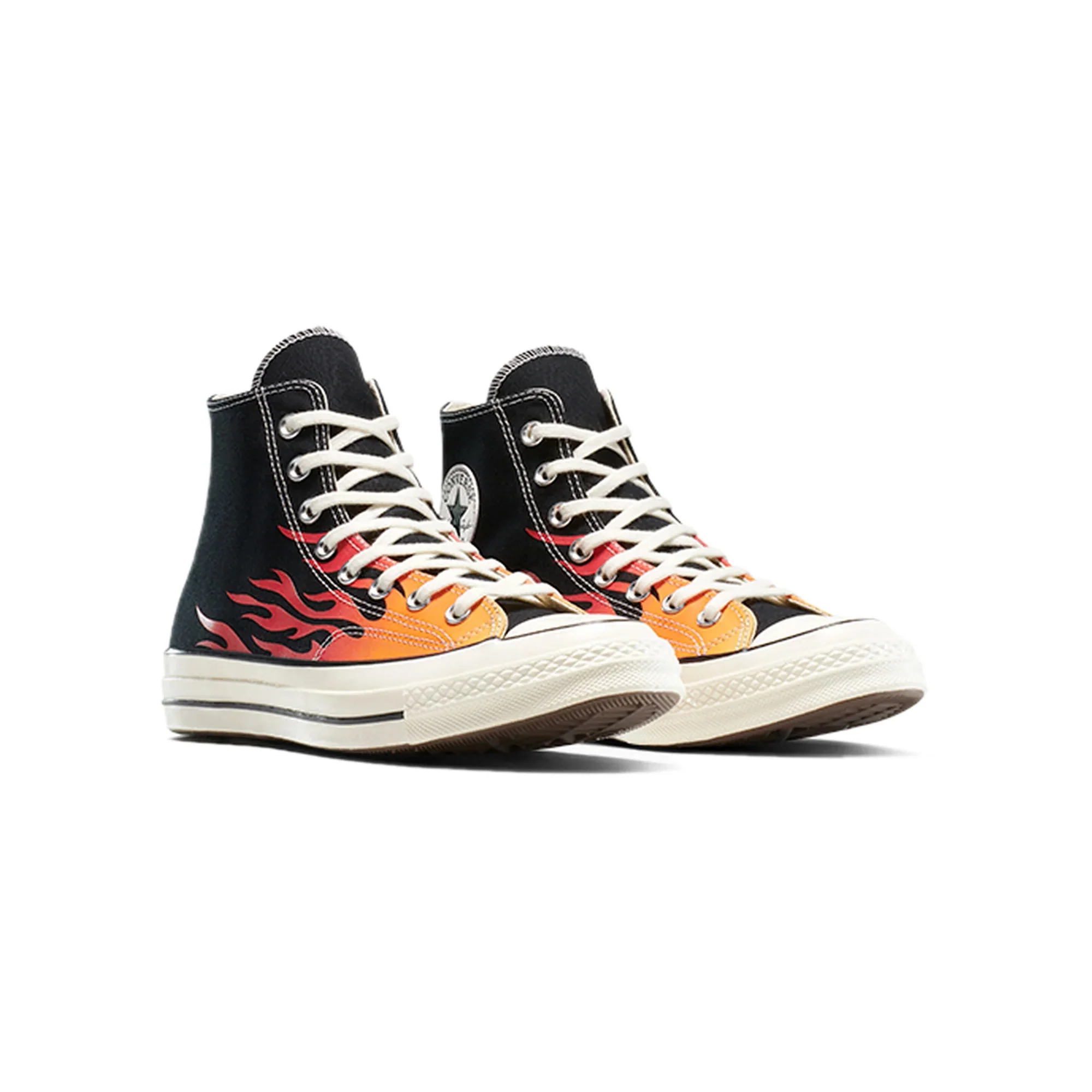 Converse Fire Chuck 70 Hi 'Black/Red' - Image 2