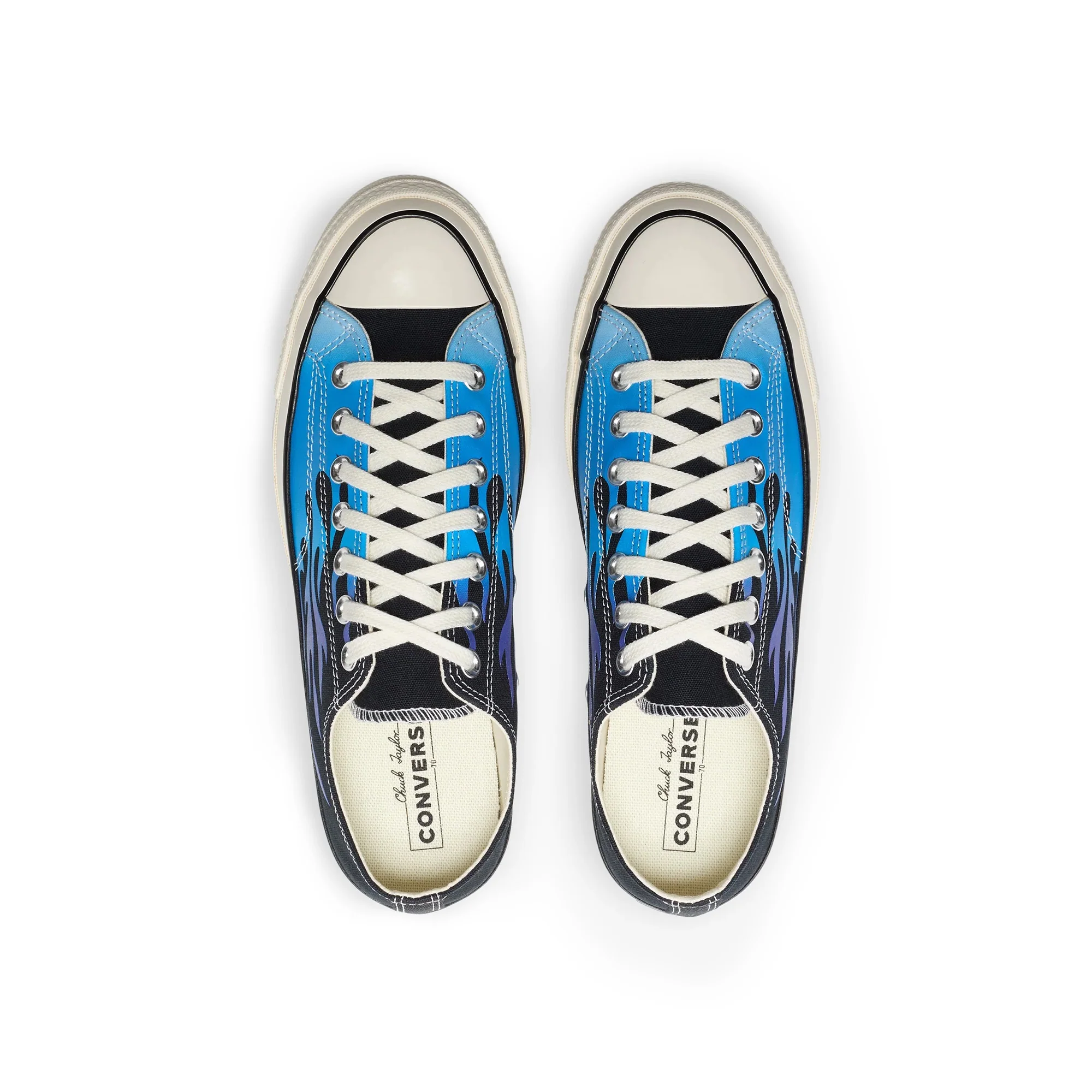 Converse Fire Chuck 70 Ox 'Black/Blue' - Image 3