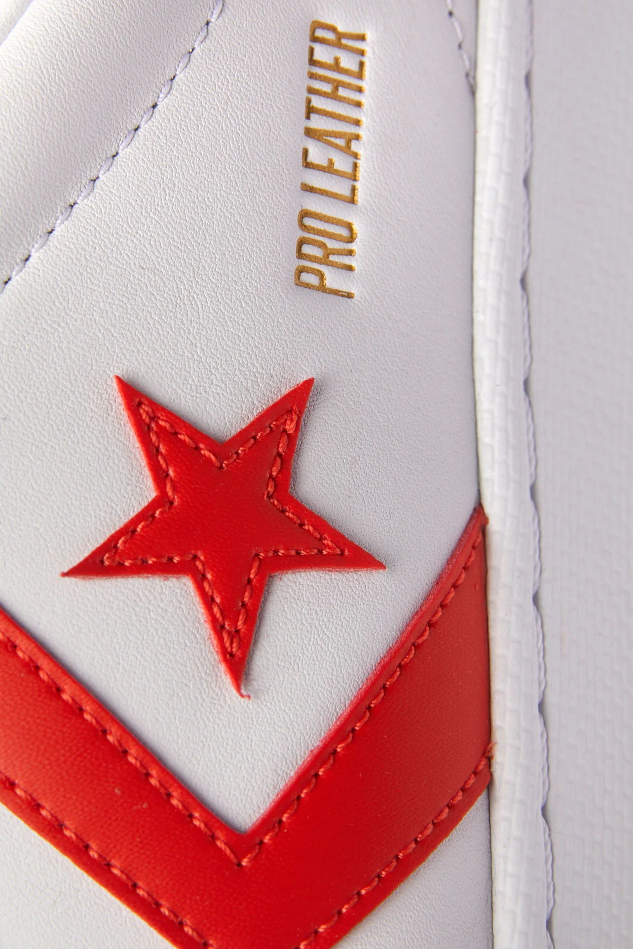 Converse Pro Leather Low - 'White/Bright Poppy' - Image 4