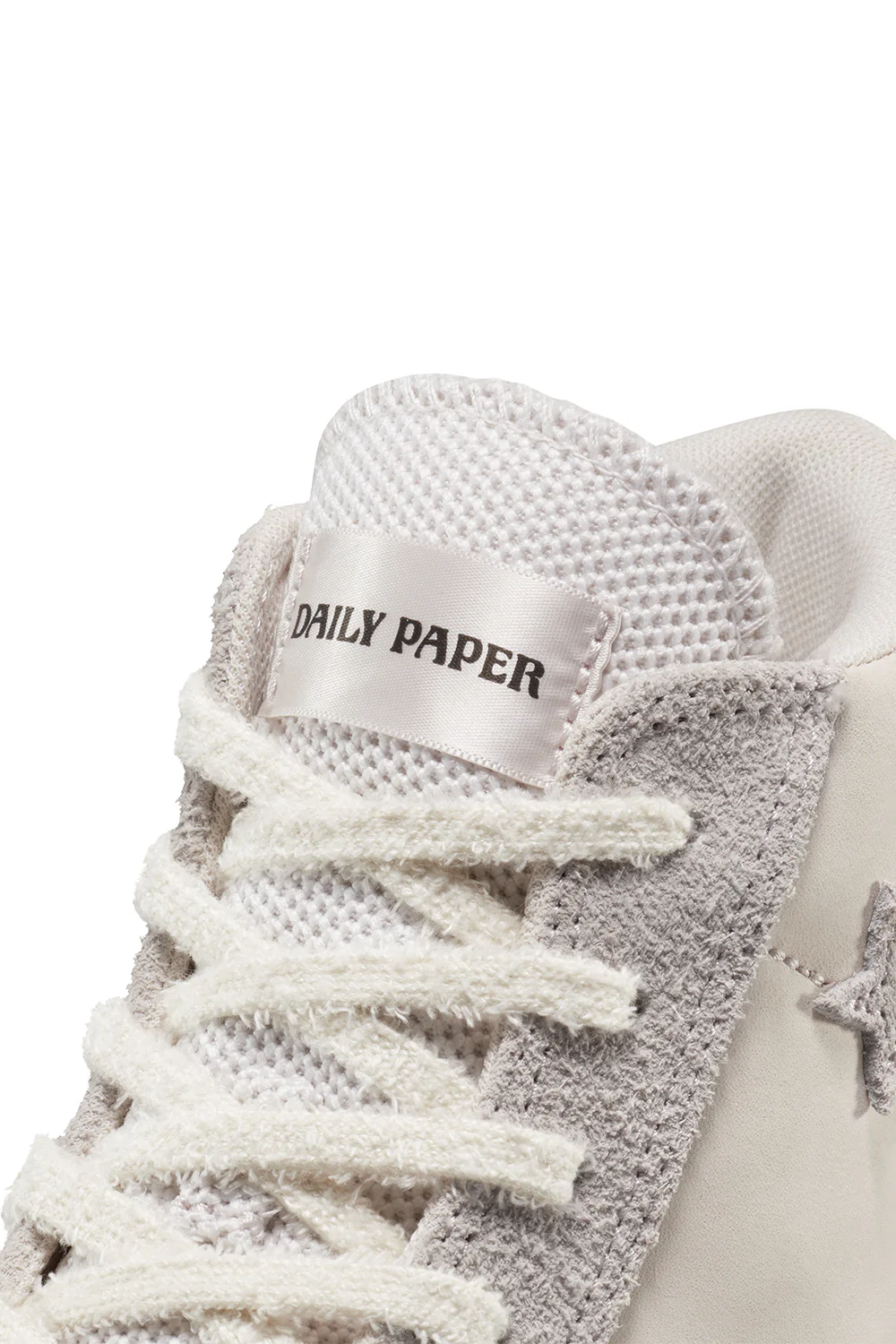 Converse x Daily Paper Star Player 76 Hi 'White Sand/Fern Green/Cyber Yellow' - Image 5