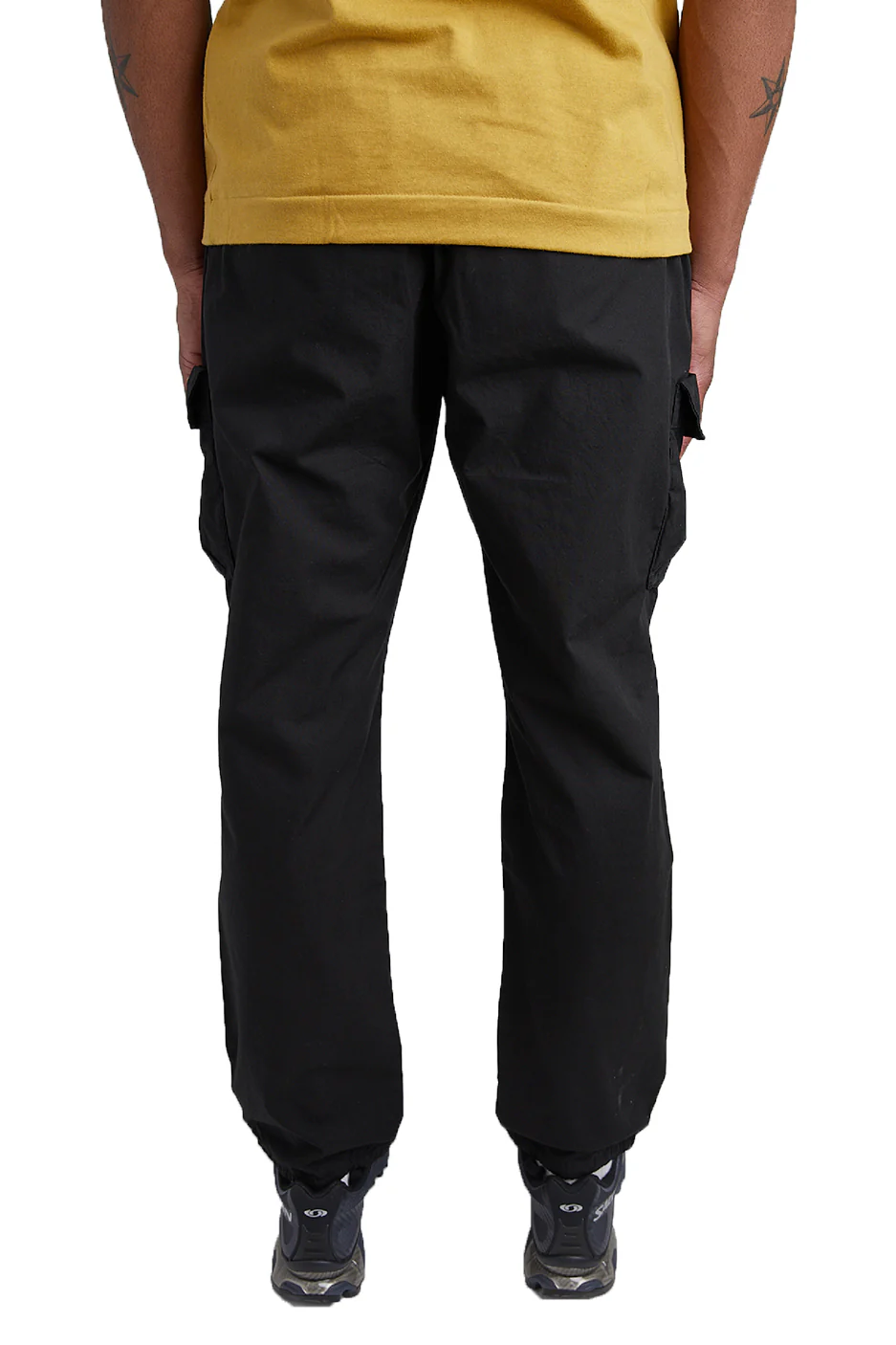 John Elliott Back Sateen Cargo Pants 'Black' - Image 3