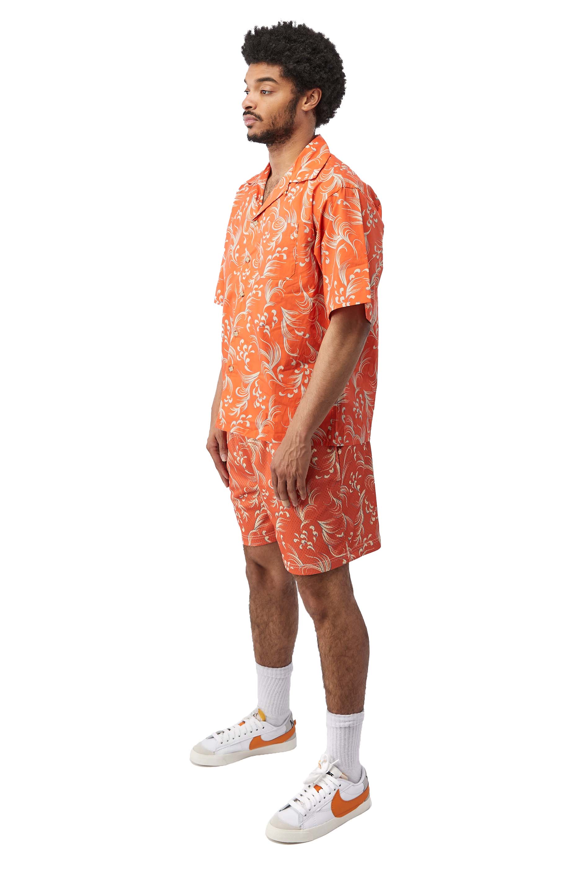 John Elliott Camp Shirt 'Orange' - Image 2