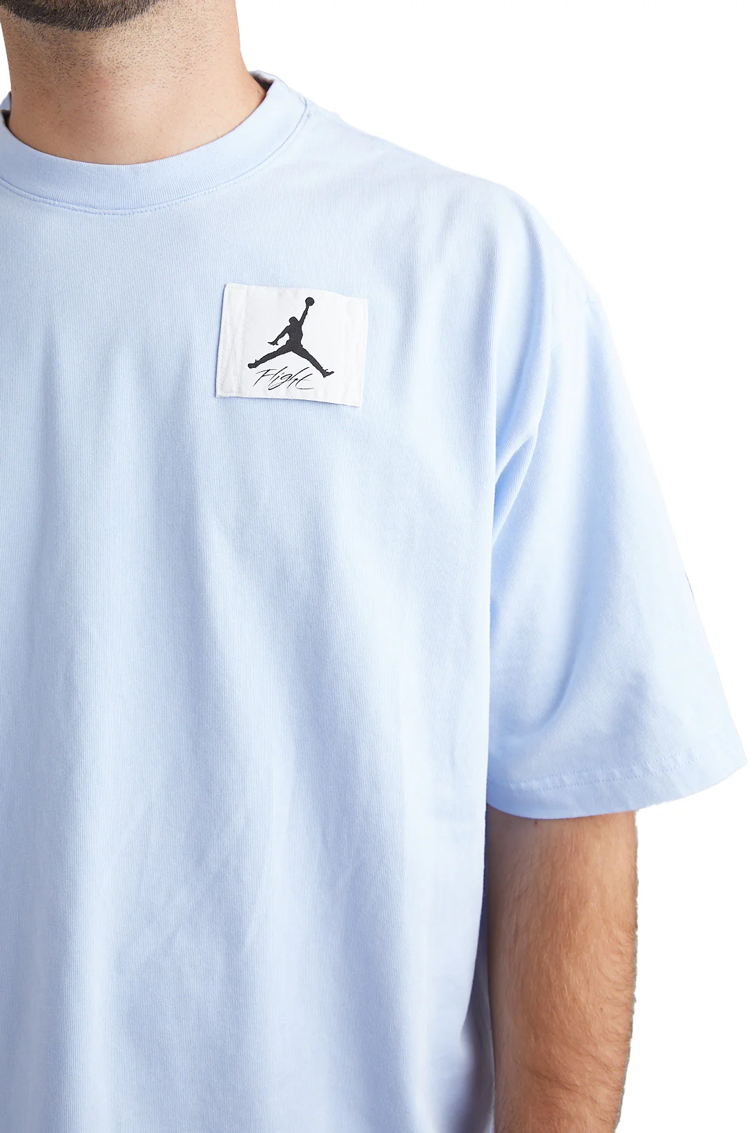 Jordan Mens Flight Essentials Tee 'Royal Tint' - Image 4