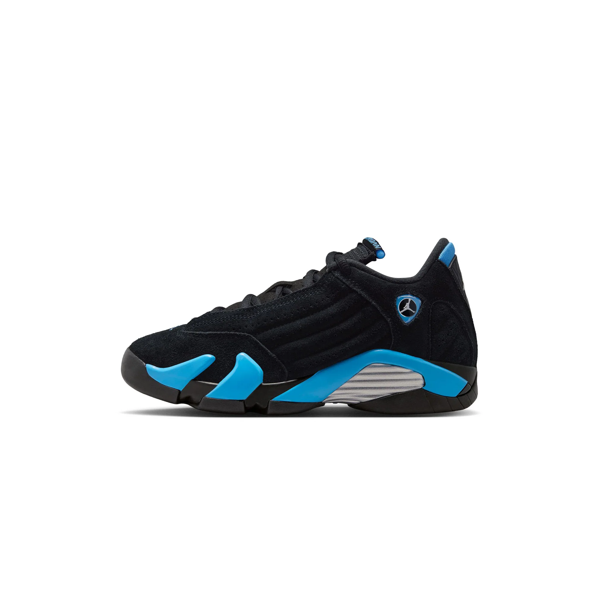 Kids Air Jordan 14 Retro 'Black/White/University Blue'