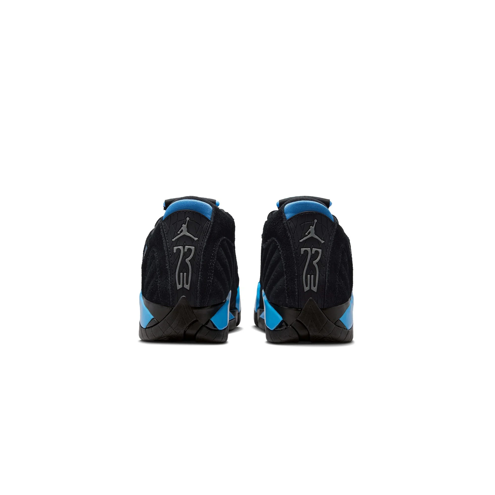 Kids Air Jordan 14 Retro 'Black/White/University Blue' - Image 4
