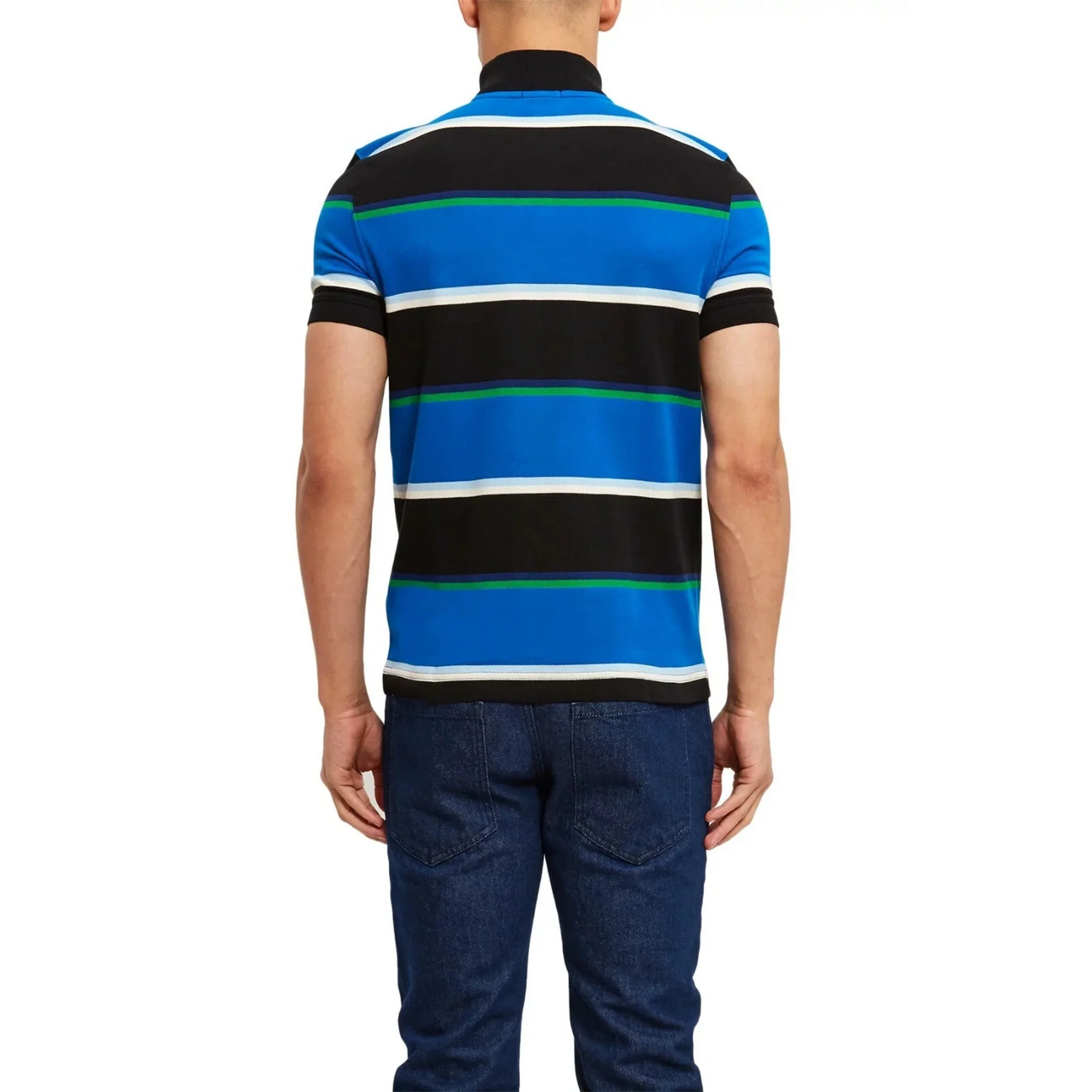 Lacoste x Opening Ceremony Striped T-Shirt 'Black/Multi' - Image 3