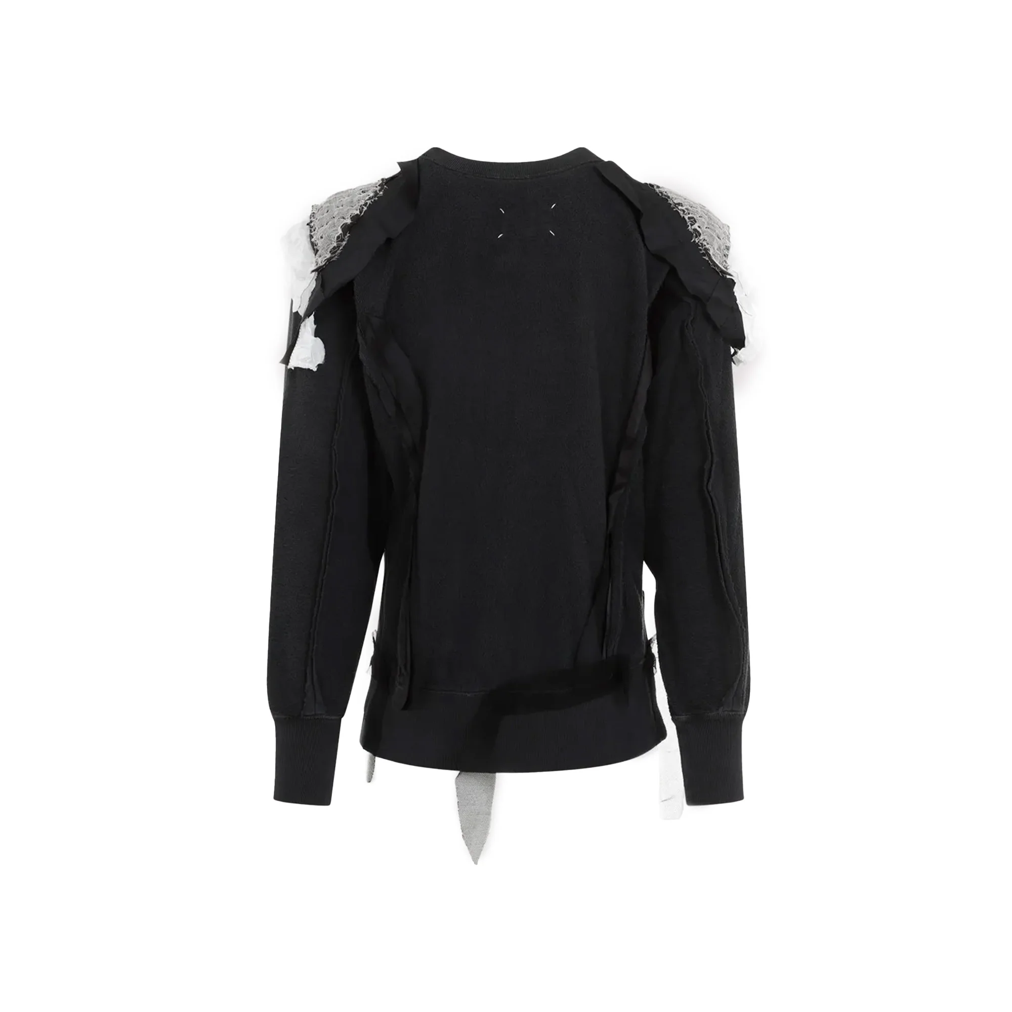 Maison Margiela Distressed Paneled Top 'Charcoal' - Image 3
