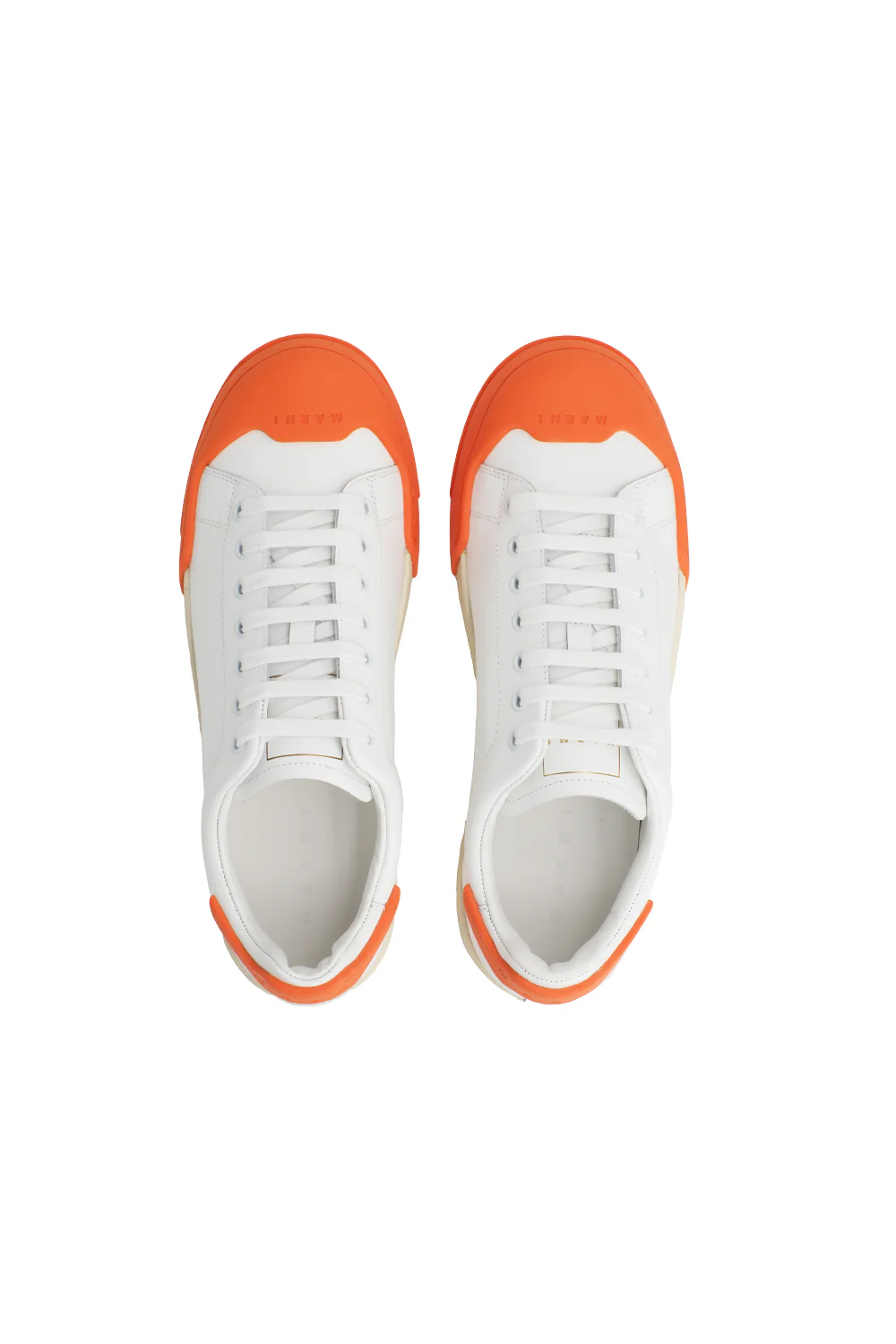 Marni Dada Bumper Sneaker 'Lily White/Orange' - Image 3