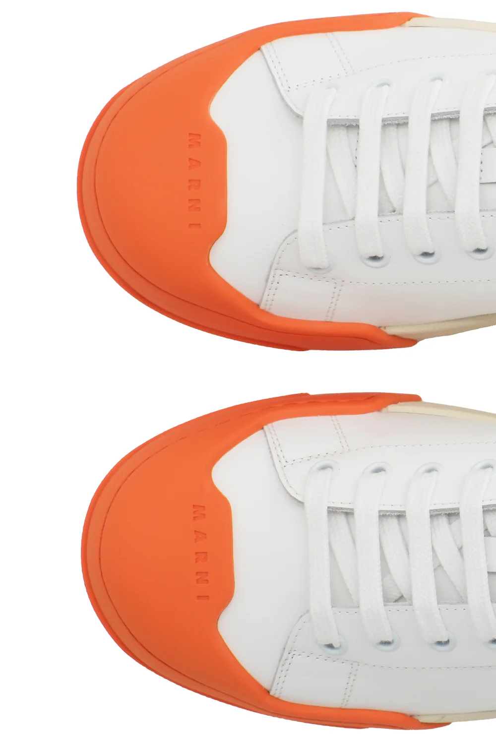 Marni Dada Bumper Sneaker 'Lily White/Orange' - Image 4