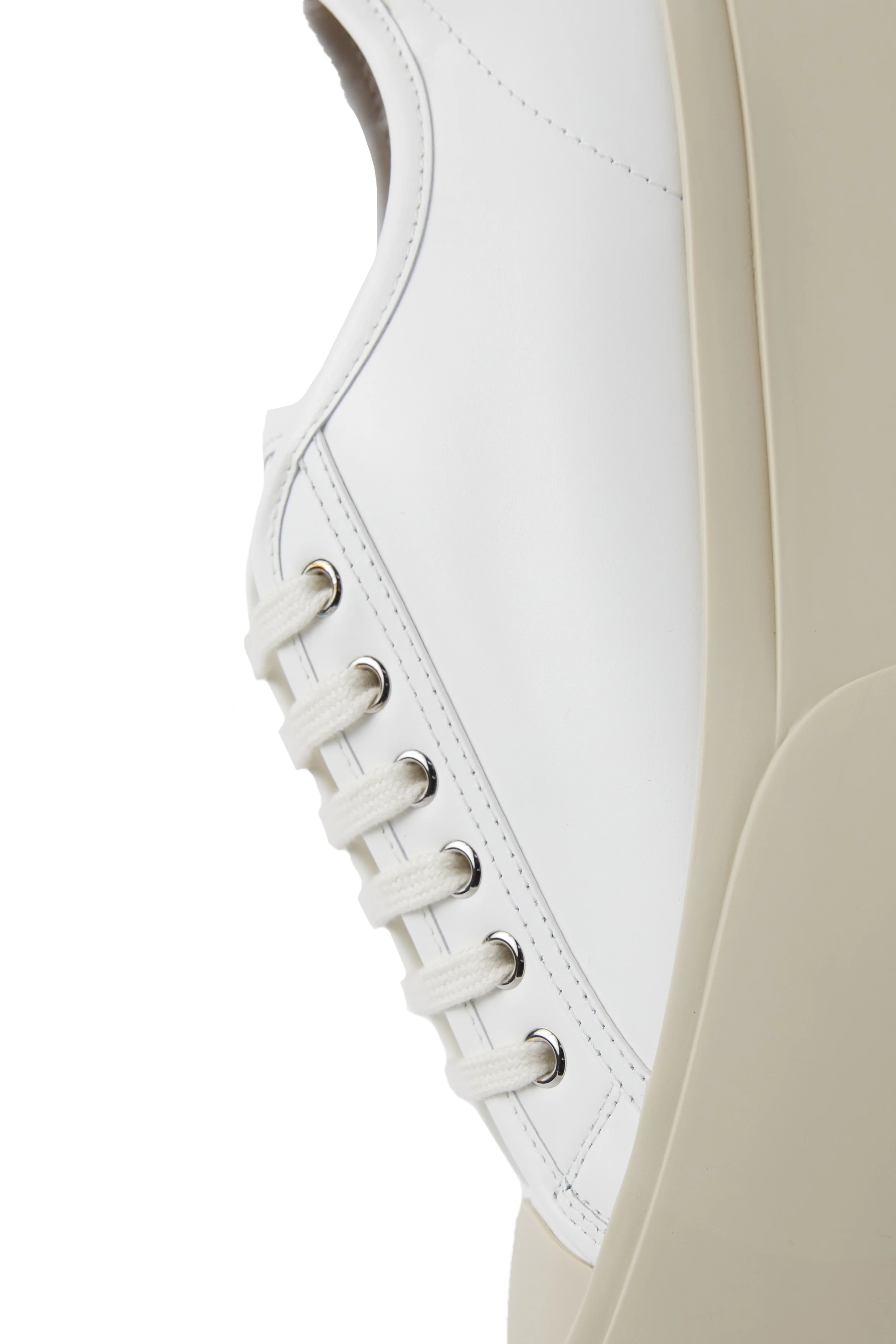 Marni Nappa Leather Pablo Sneaker 'Lily White' - Image 4