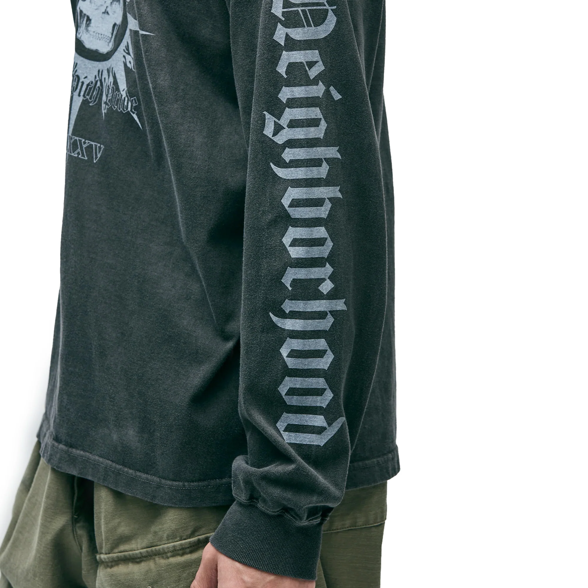 Neighborhood LS-15 Tee 'Black' - Image 3
