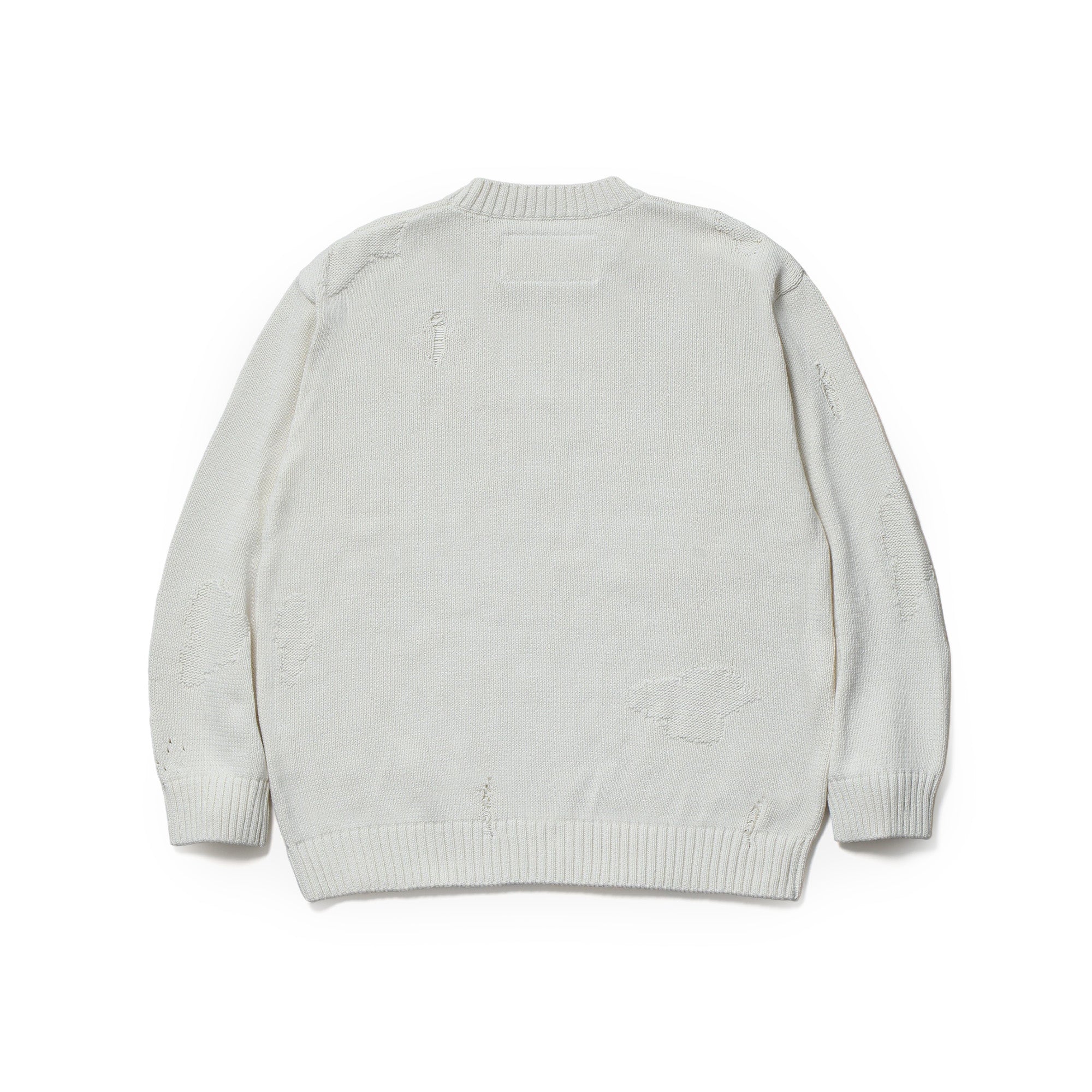 Neighborhood Savage Crewneck Sweater 'White' - Image 2