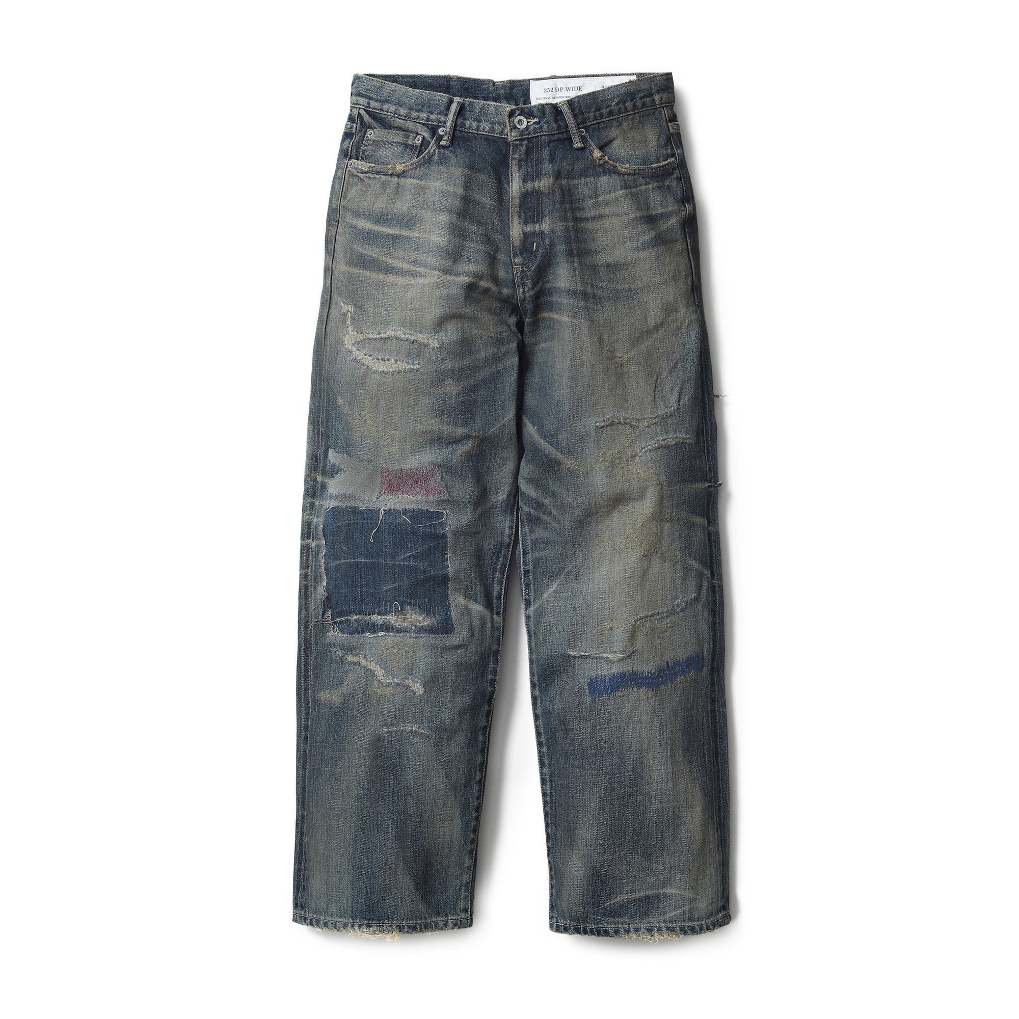 Neighborhood Savage Denim DP Wide Pants 'Indigo'