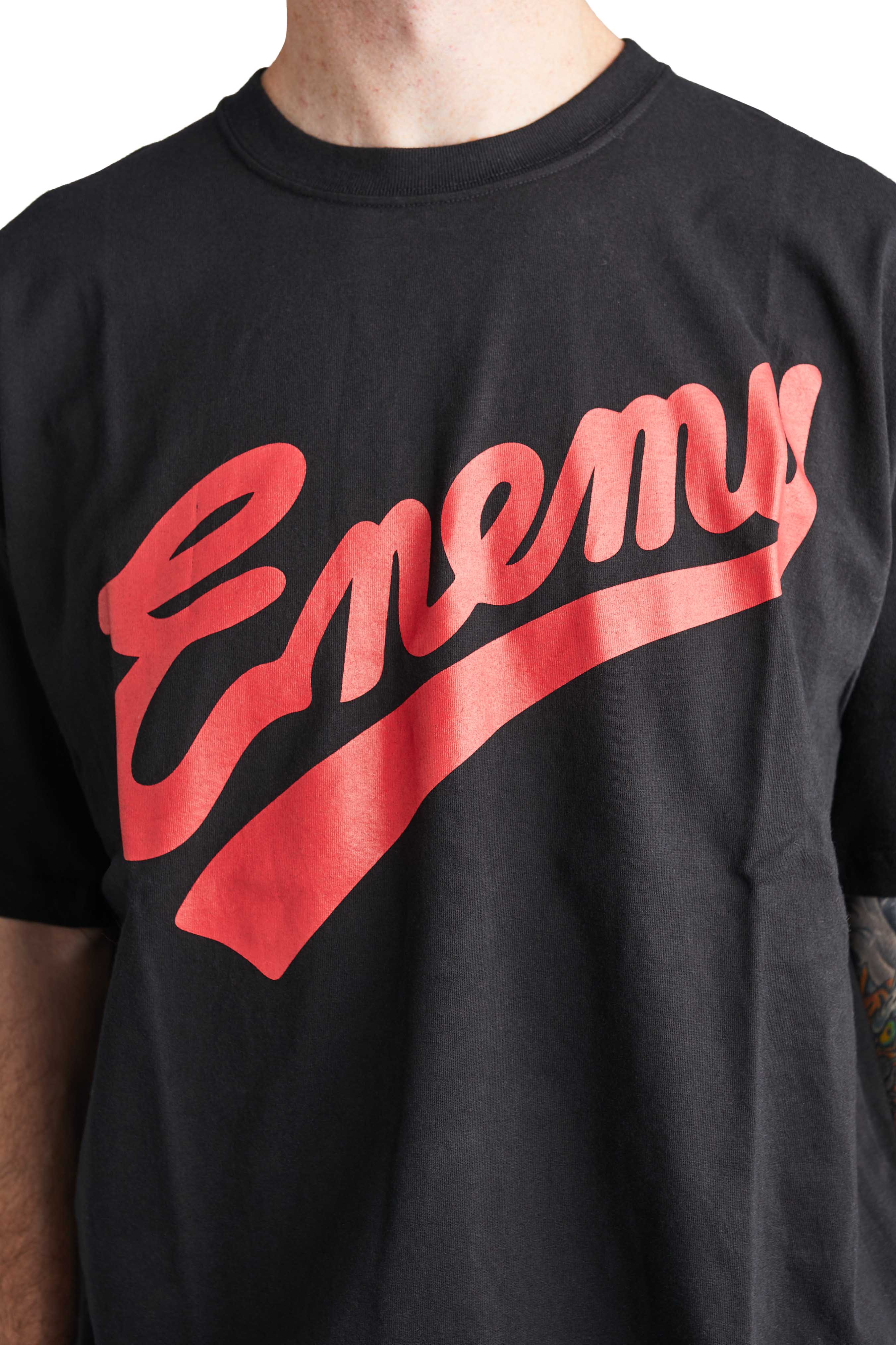 Neighborhood x Public Enemy Tee SS-1 'Black' - Image 4