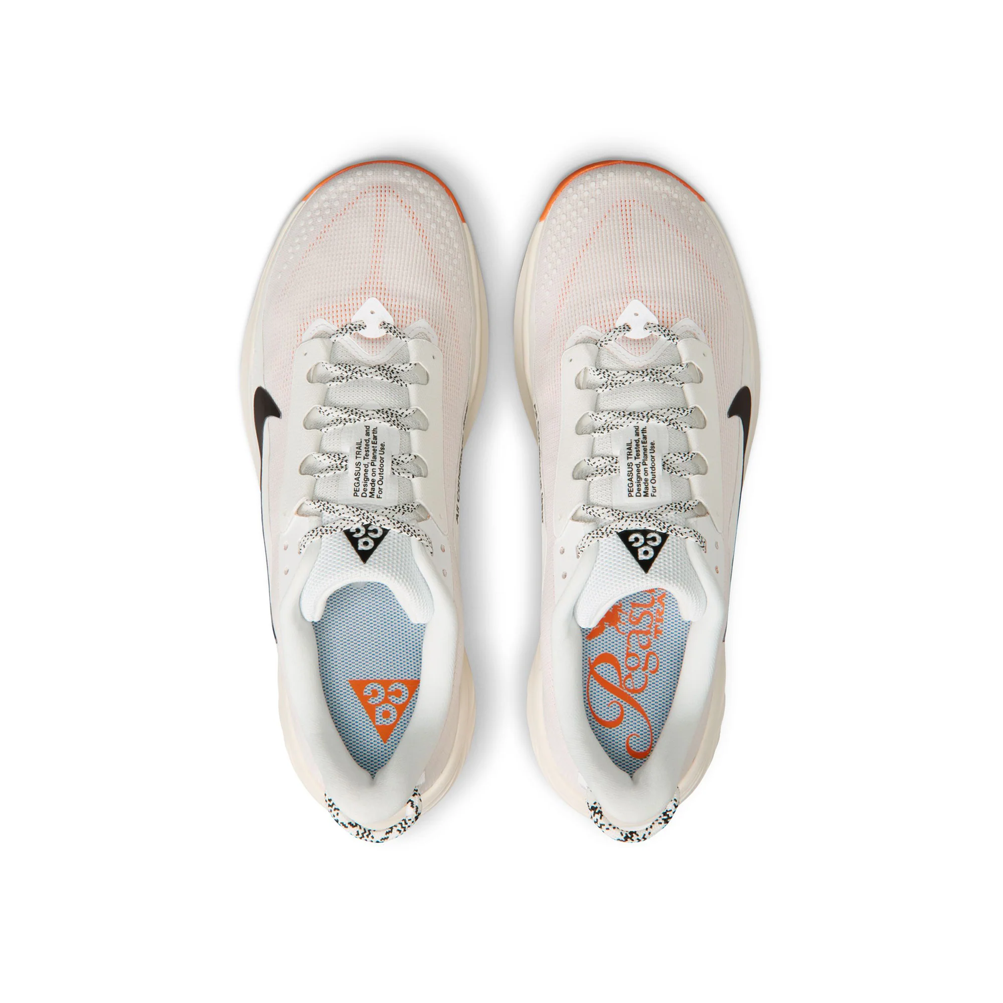 Nike ACG Pegasus Trail 'Summit White/Black/Safety Orange' - Image 3