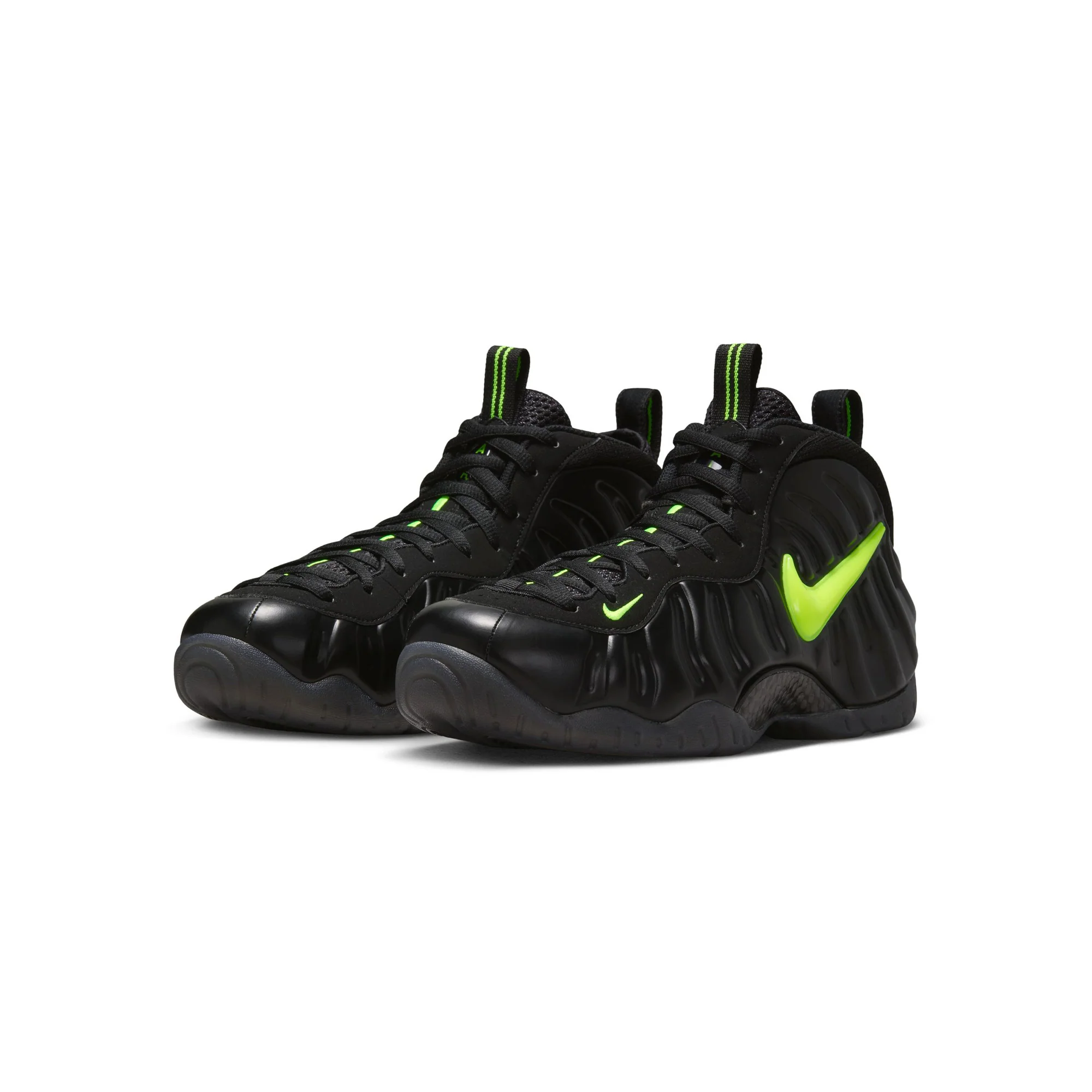 Nike Air Foamposite Pro 'Black/Voltage Yellow' - Image 2