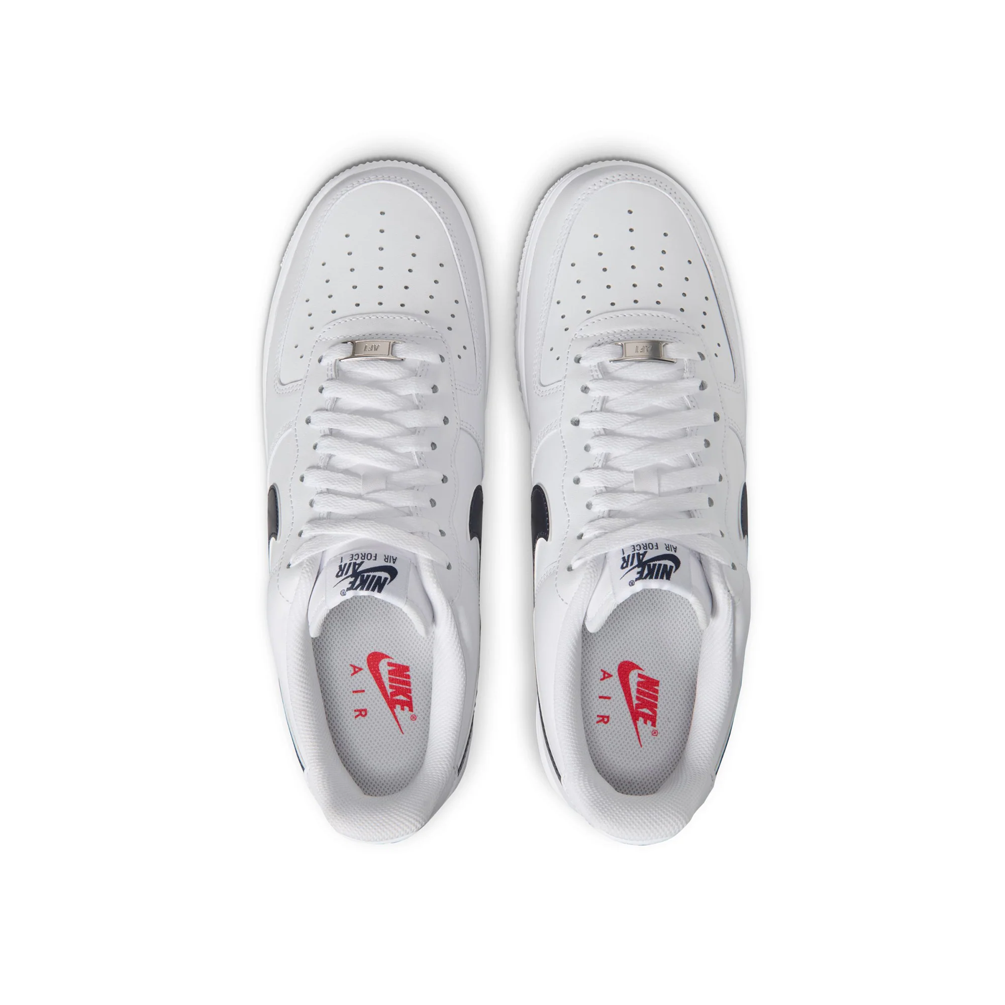 Nike Air Force 1 '07 LV8 'White/Midnight Navy' - Image 3
