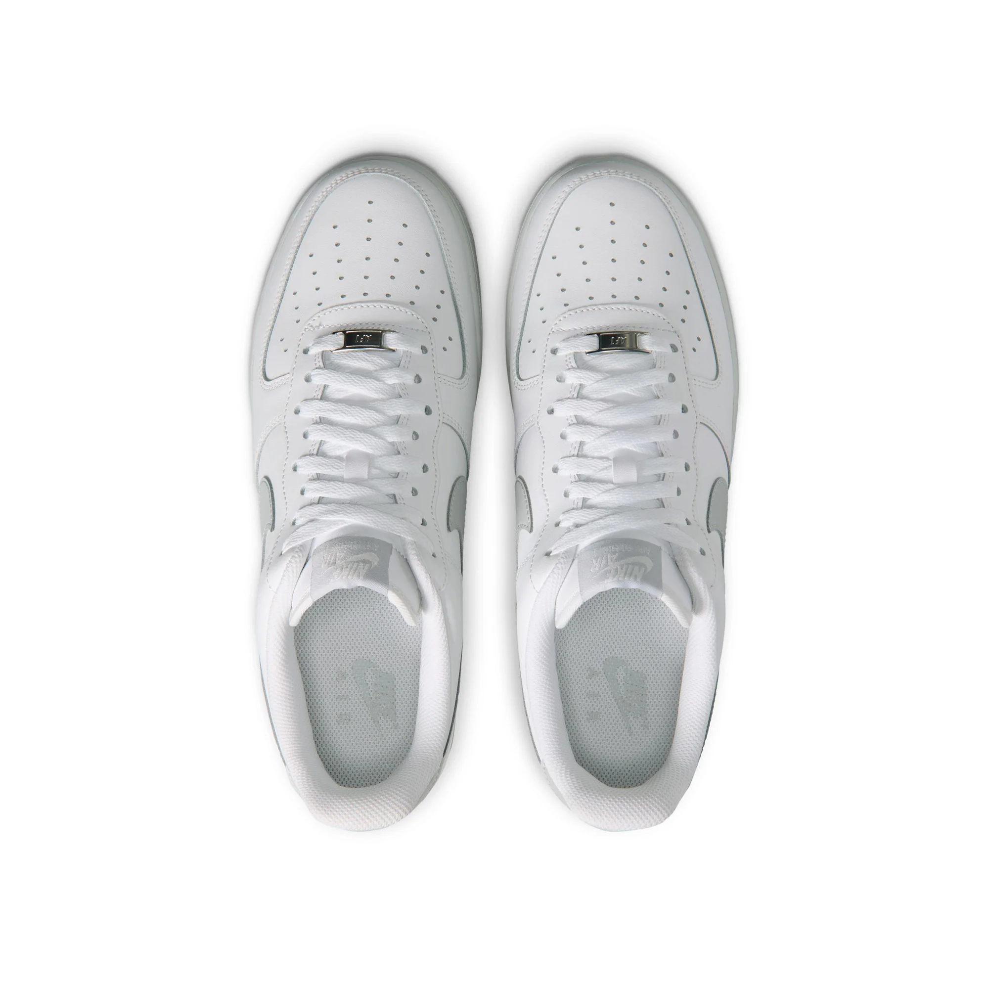 Nike Air Force 1 '07 'Summit White/Strata Grey' - Image 3
