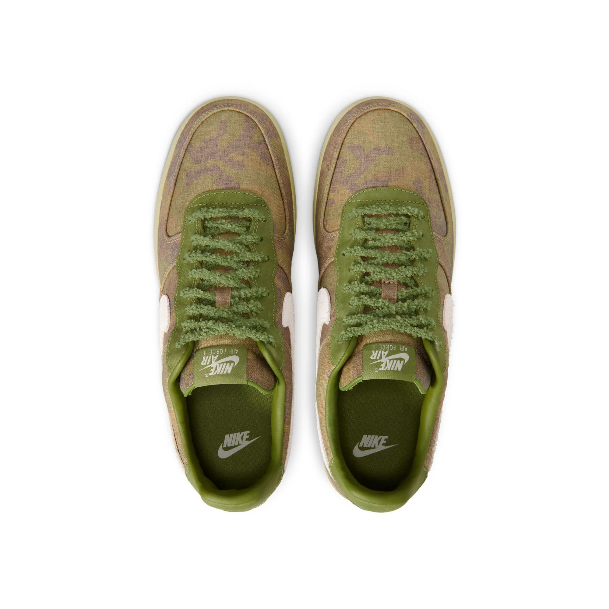 Nike Air Force 1 Low QS Camo 'Asparagus/Wheat Grass' - Image 3